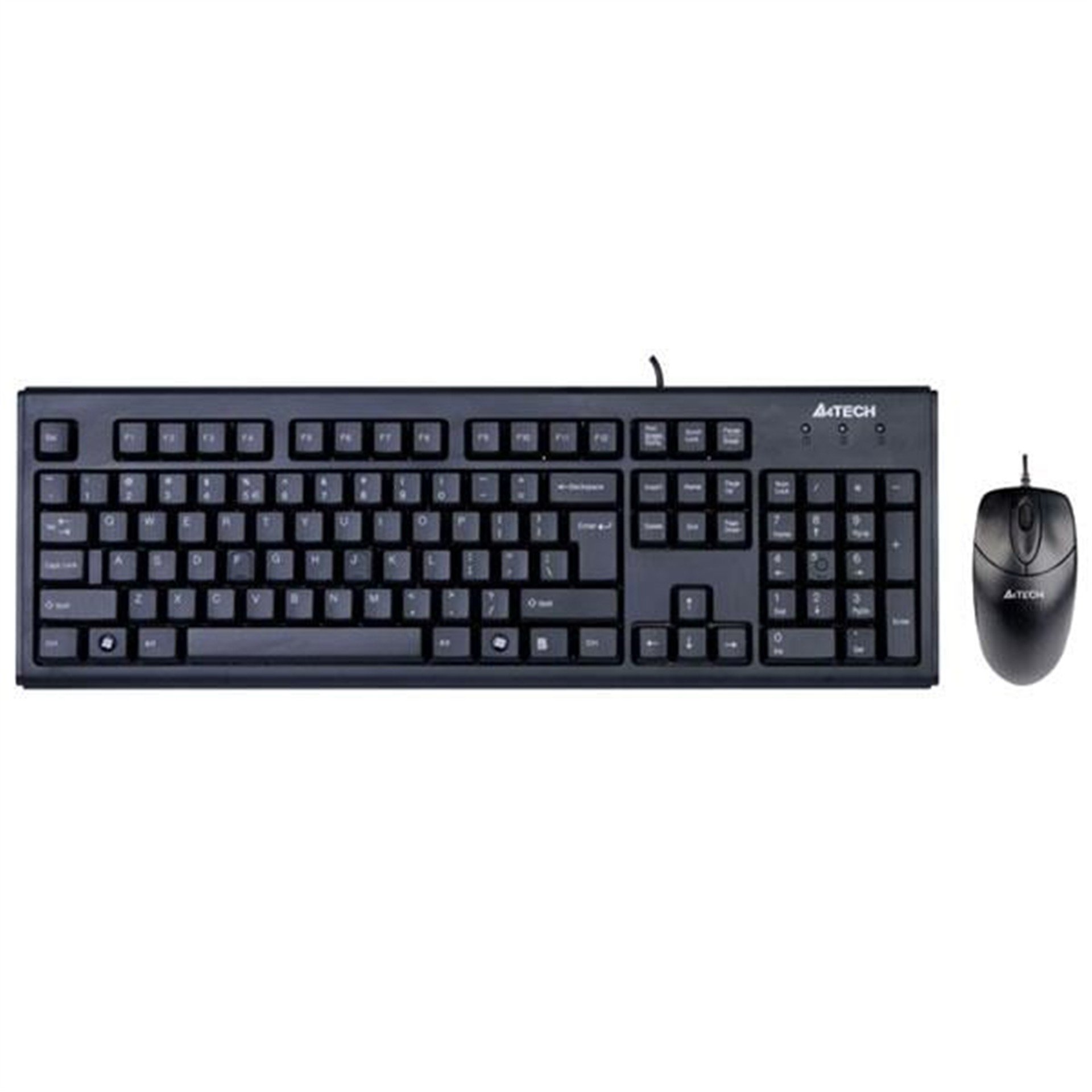 A4 Tech A4 Tech KR-8372 Kablolu Usb Q Klavye Mouse Set - Klavye