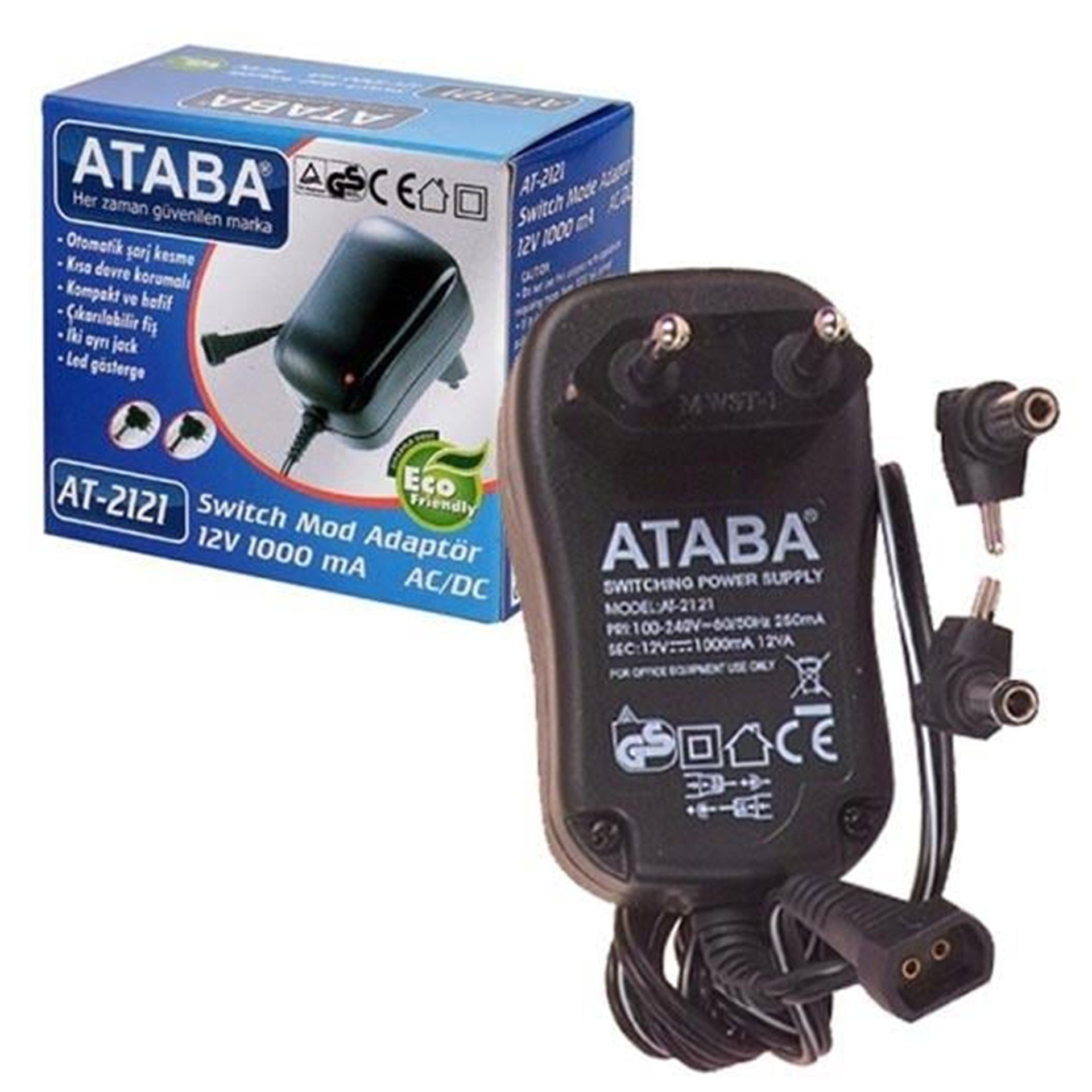 Ataba Ataba AT-2121 12V 1A Switch Mode Adaptör - Adaptörler