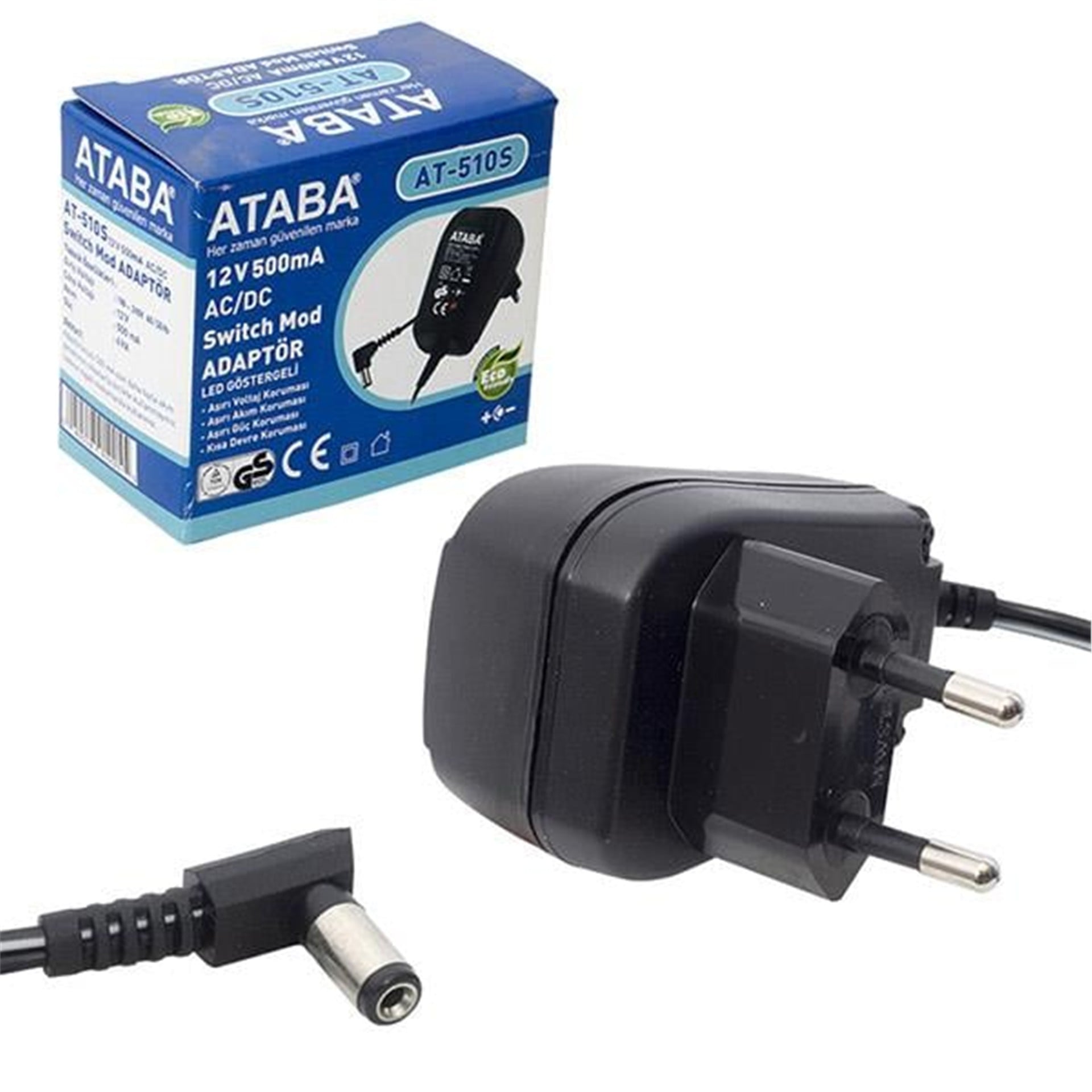 Ataba Ataba AT-510S 12V 500mA Switch Mode Adaptör - Adaptörler