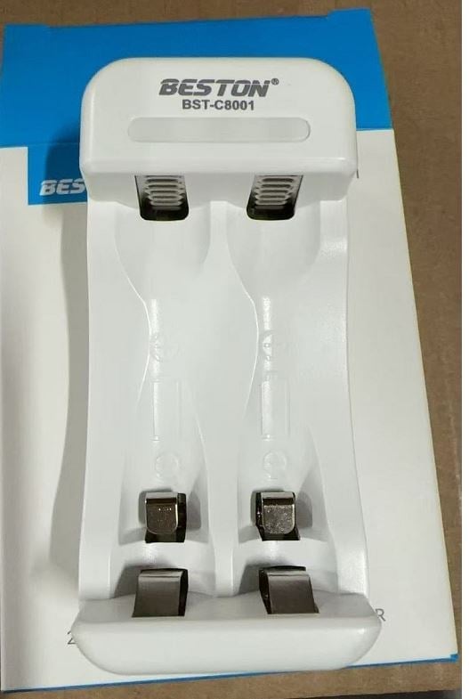 BESTON BST-C8001 2'Lİ 1.2V NI-MH 2XAA-AAA PİL ŞARJ CİHAZI