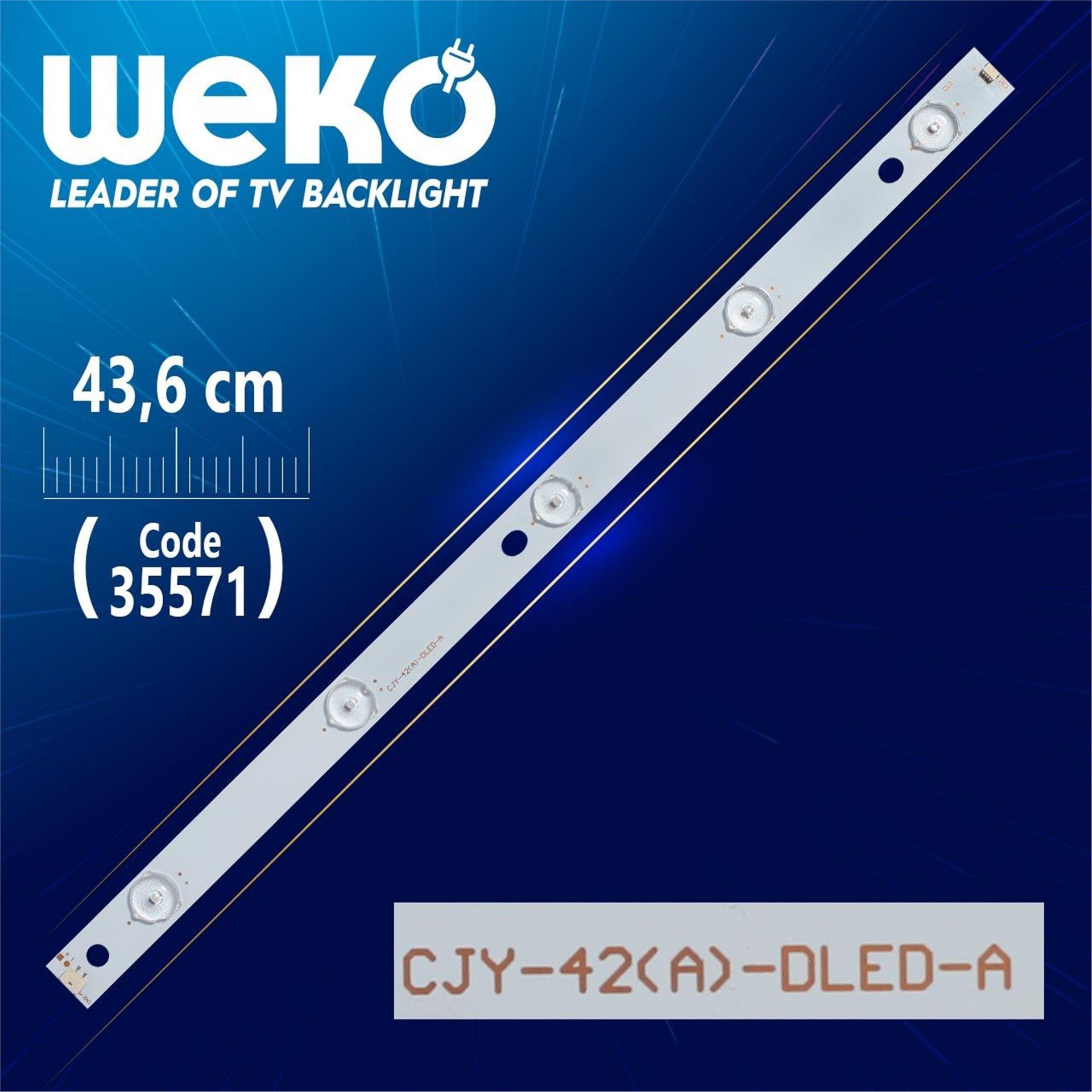 Weko CJY-42(A)-DLED-A - 43.6 Cm 5 Ledli - (WK-1088) Tv Led Bar - Tv Led Bar