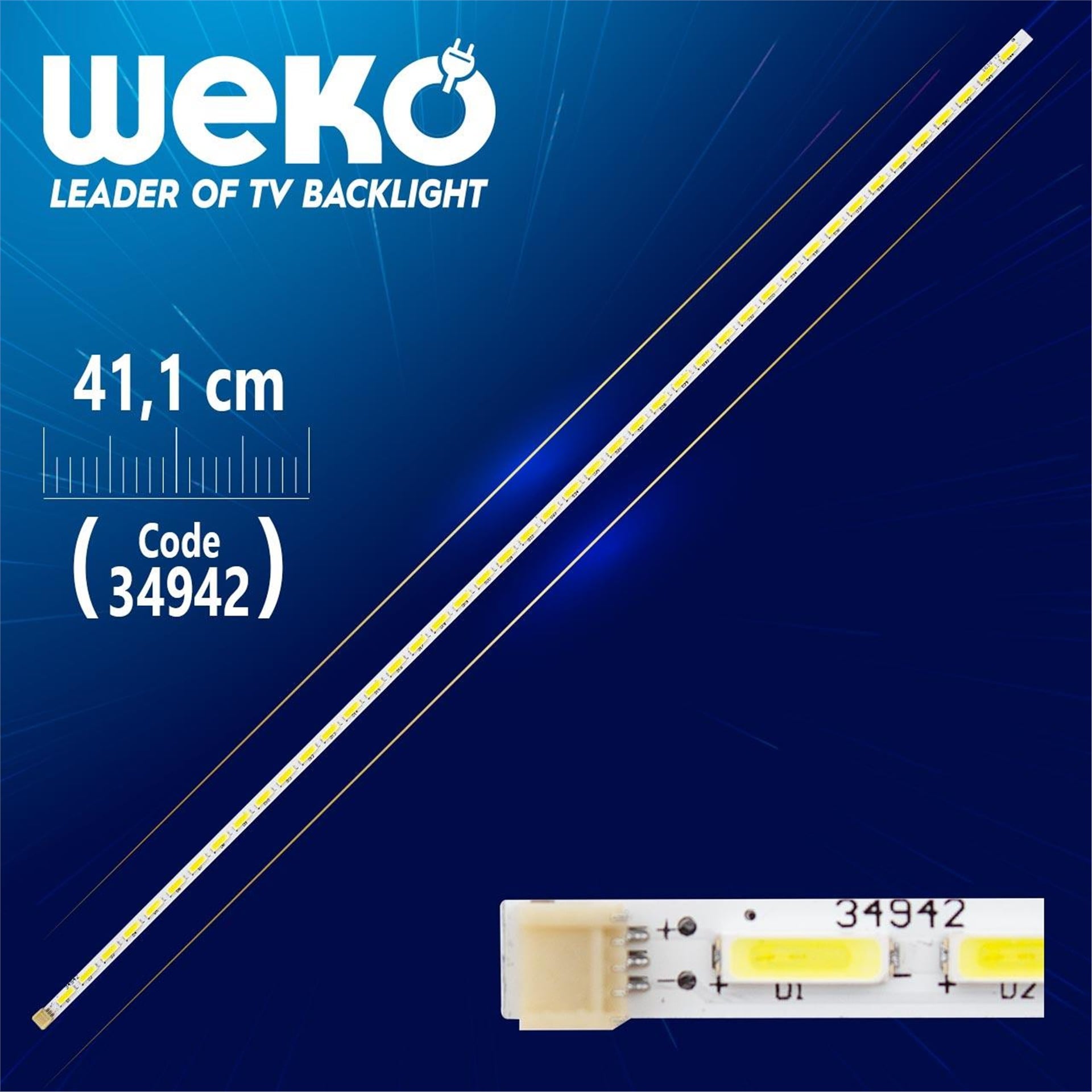 Weko E243951 LEXTAR - 41.1 Cm 44 Ledli - WK-217 Led Tv Bar - Tv Led Bar