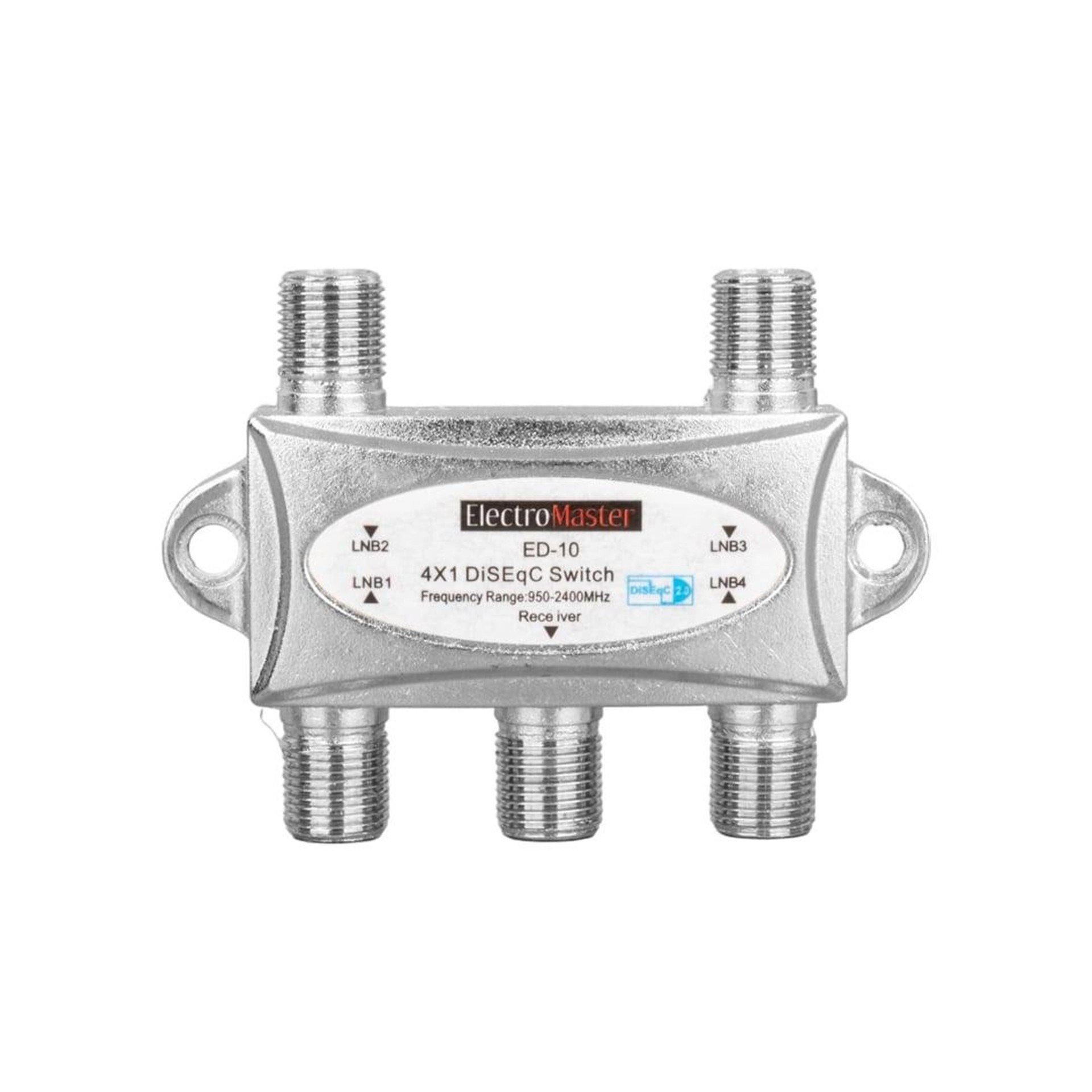 ElectroMaster Electromaster Ed-10 1X4 950-2400Mhz Dayzek Swıtch 3Db - Diseqc Switch