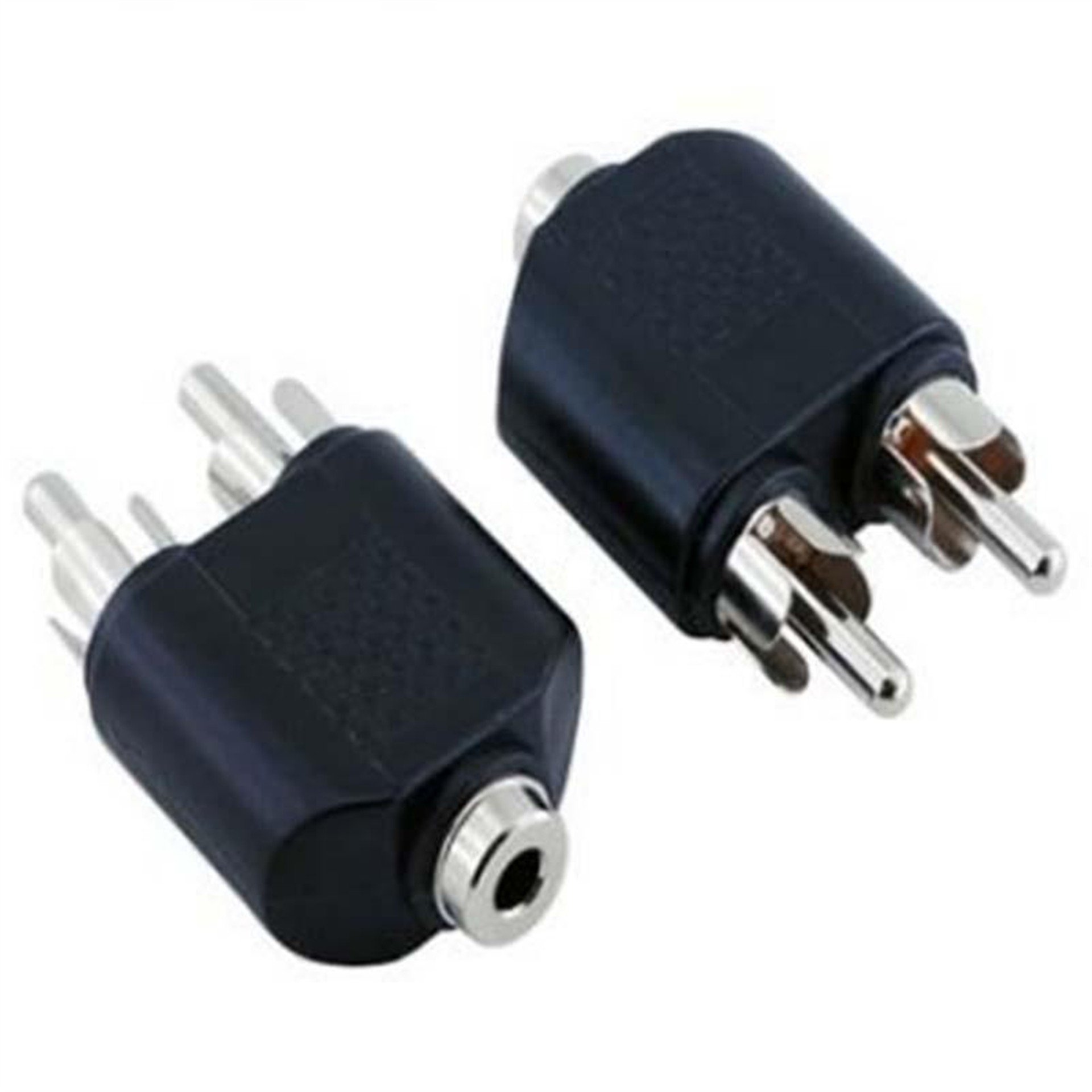 Elektromer Elektromer 3.5 Mm Stereo Dişi / 2 Rca Erkek Çevirici Jack - Fiş - Jack - Şase