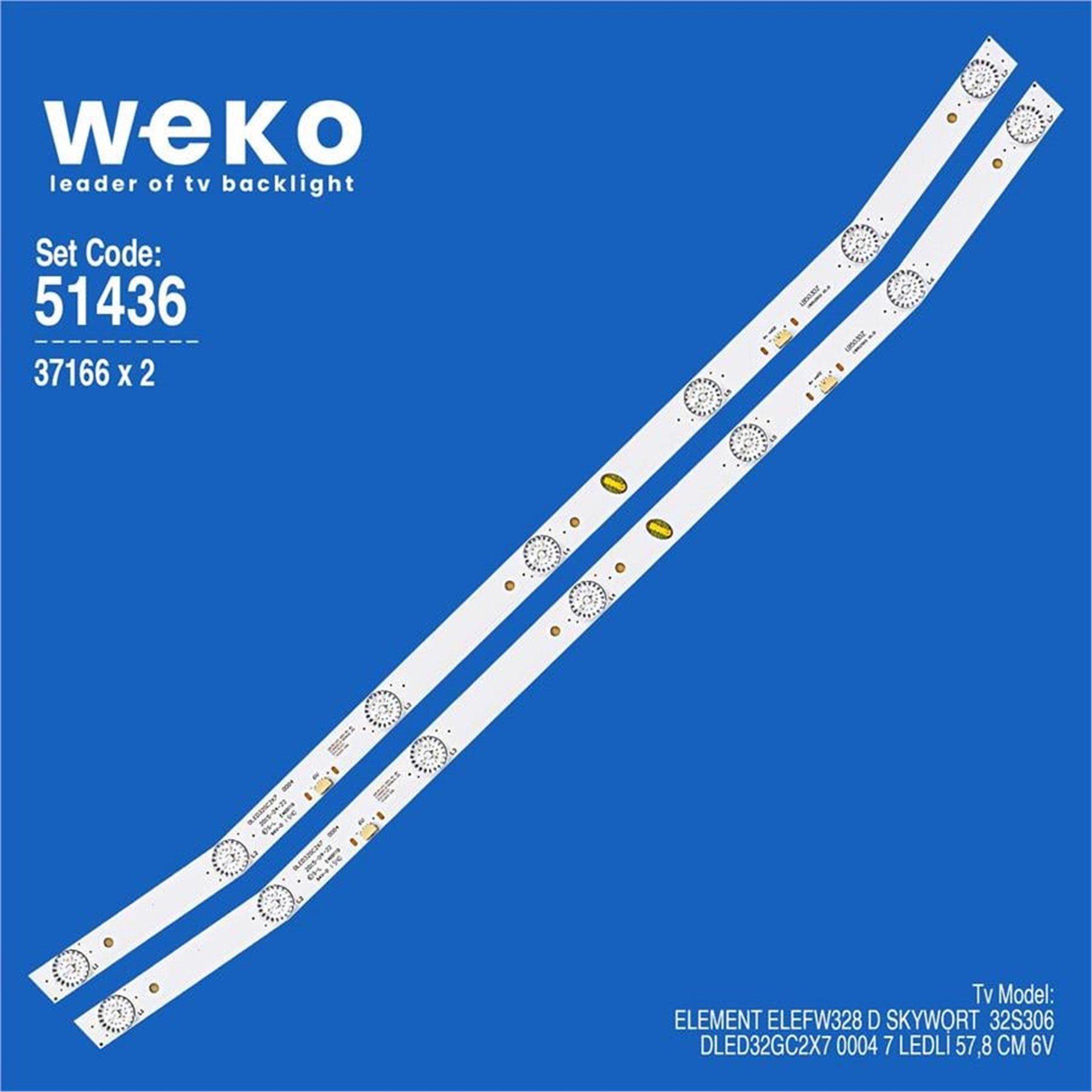 Weko Element ELEFW328 D 32'' 2 Adet Tv Led Bar - Diğer Led Bar Çeşitleri