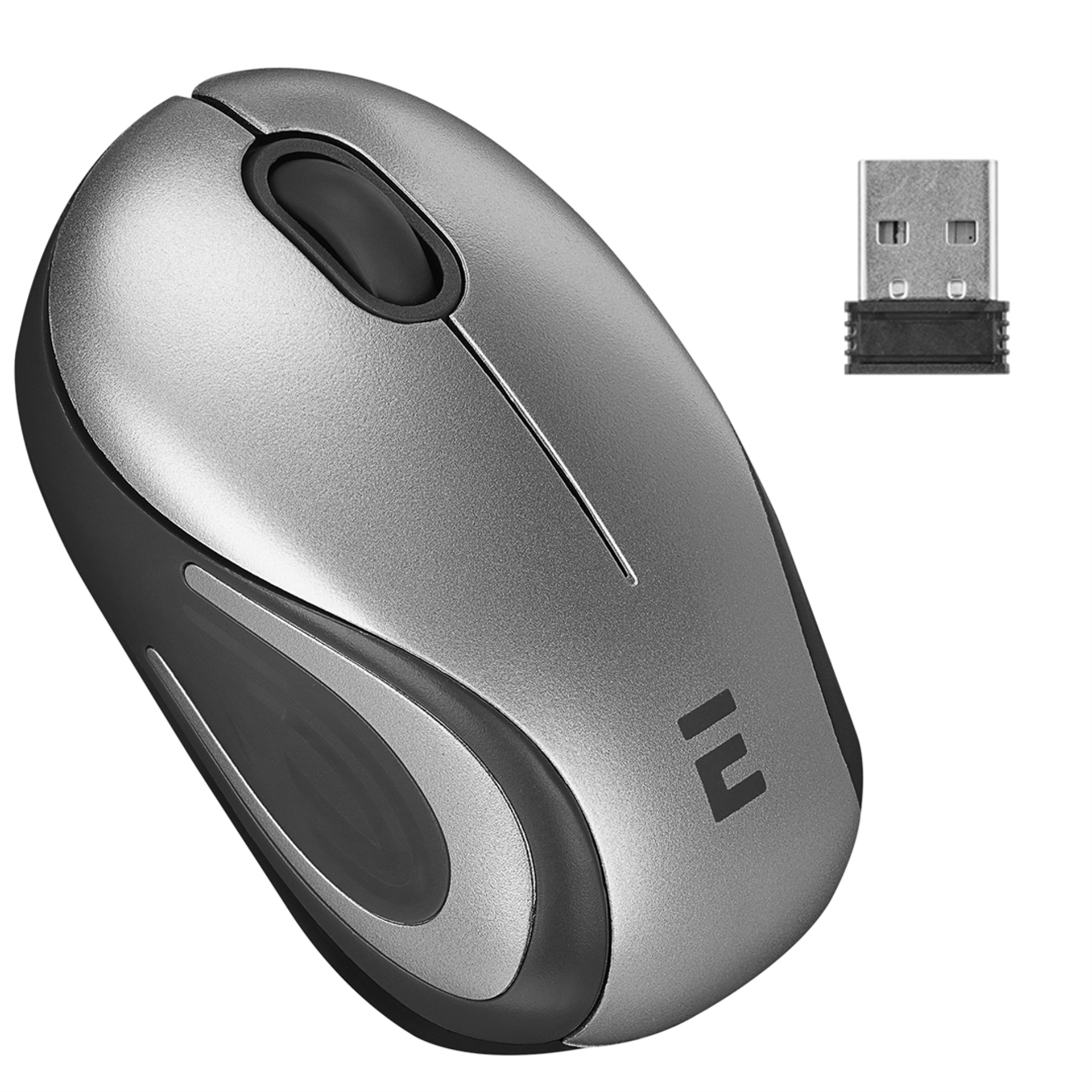 Everest Everest SMW-555 USB Siyah-Gri 1600 DPI 2.4Ghz Mini Kablosuz Mouse (Seyahat-Sunum-Gezi) - Mouse