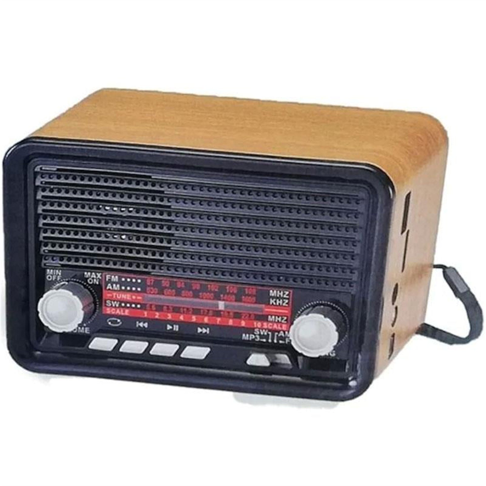 Everton Everton RT-302BT USB-SD-FM-Bluetooth Destekli Nostaljik Radyo - Taşınabilir Radyo