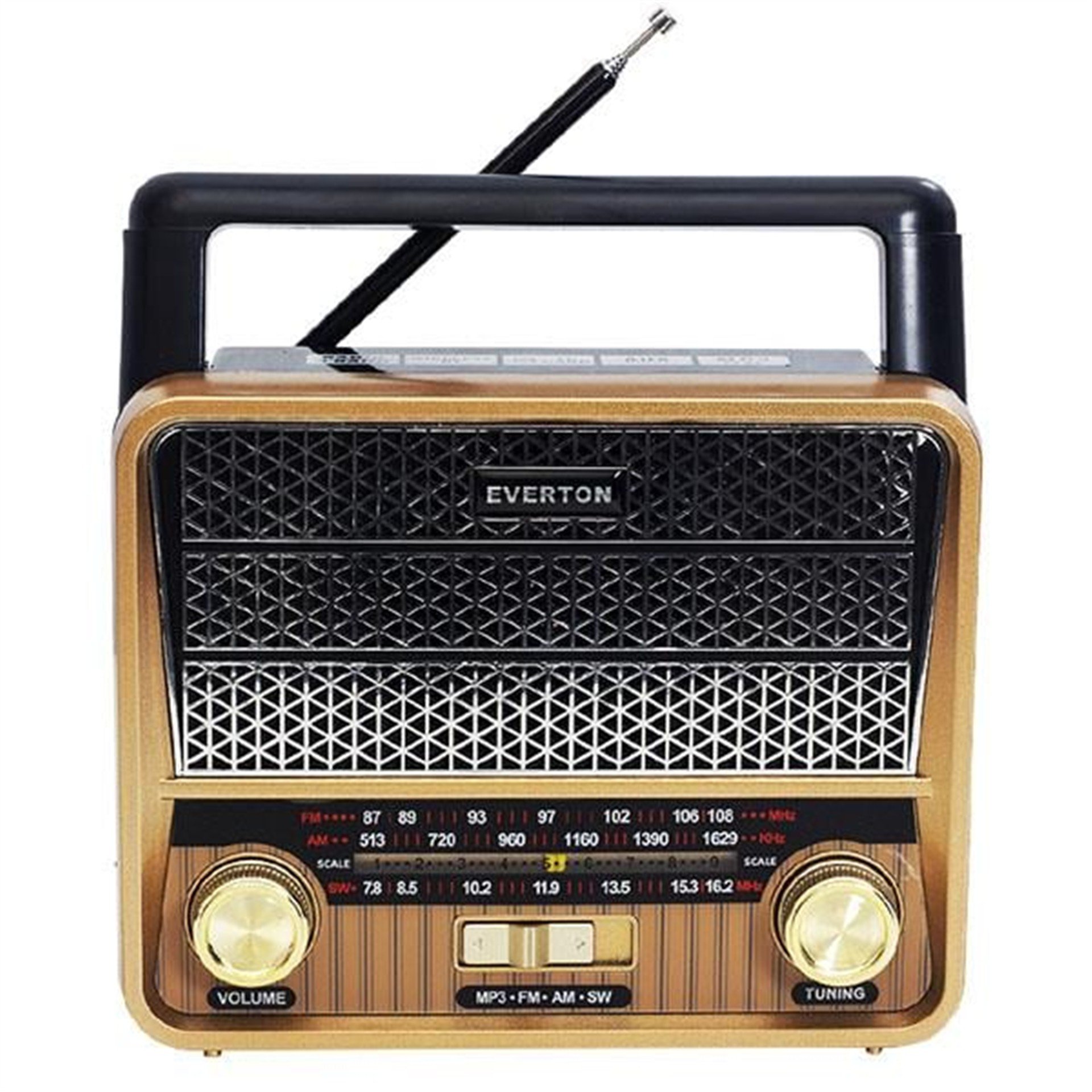Everton Everton RT-314 USB-SD-FM-Bluetooth Destekli Nostaljik Radyo - Taşınabilir Radyo