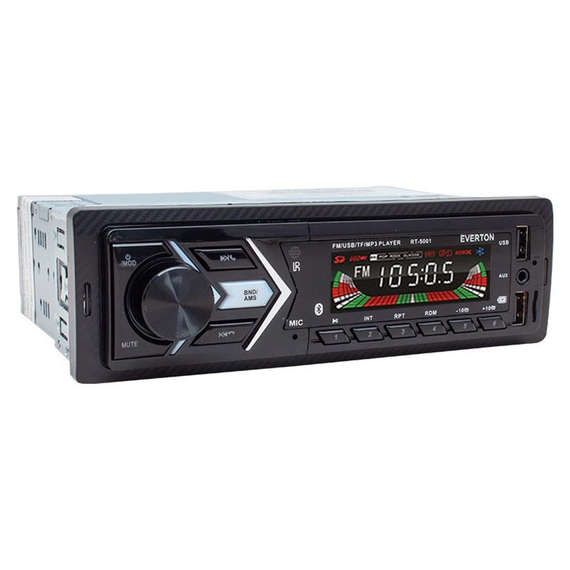 Everton Everton RT-5001 Bluetoothlu USB/SD/FM/AUX/MP3 Çalarlı  Mekaniksiz Oto Teyp - Oto Teyp