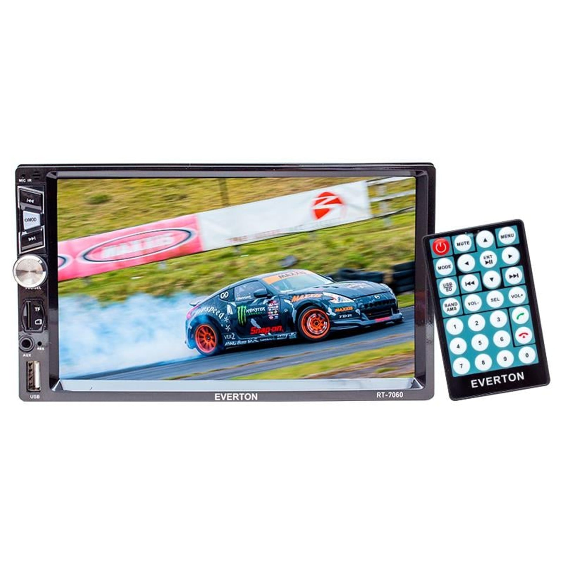 Everton Everton RT-7060 7 inç Tft USB-SD-Bluetooth Double DIN Oto Teyp (Geri Vites Kamera Takılabilir) - Double Teyp