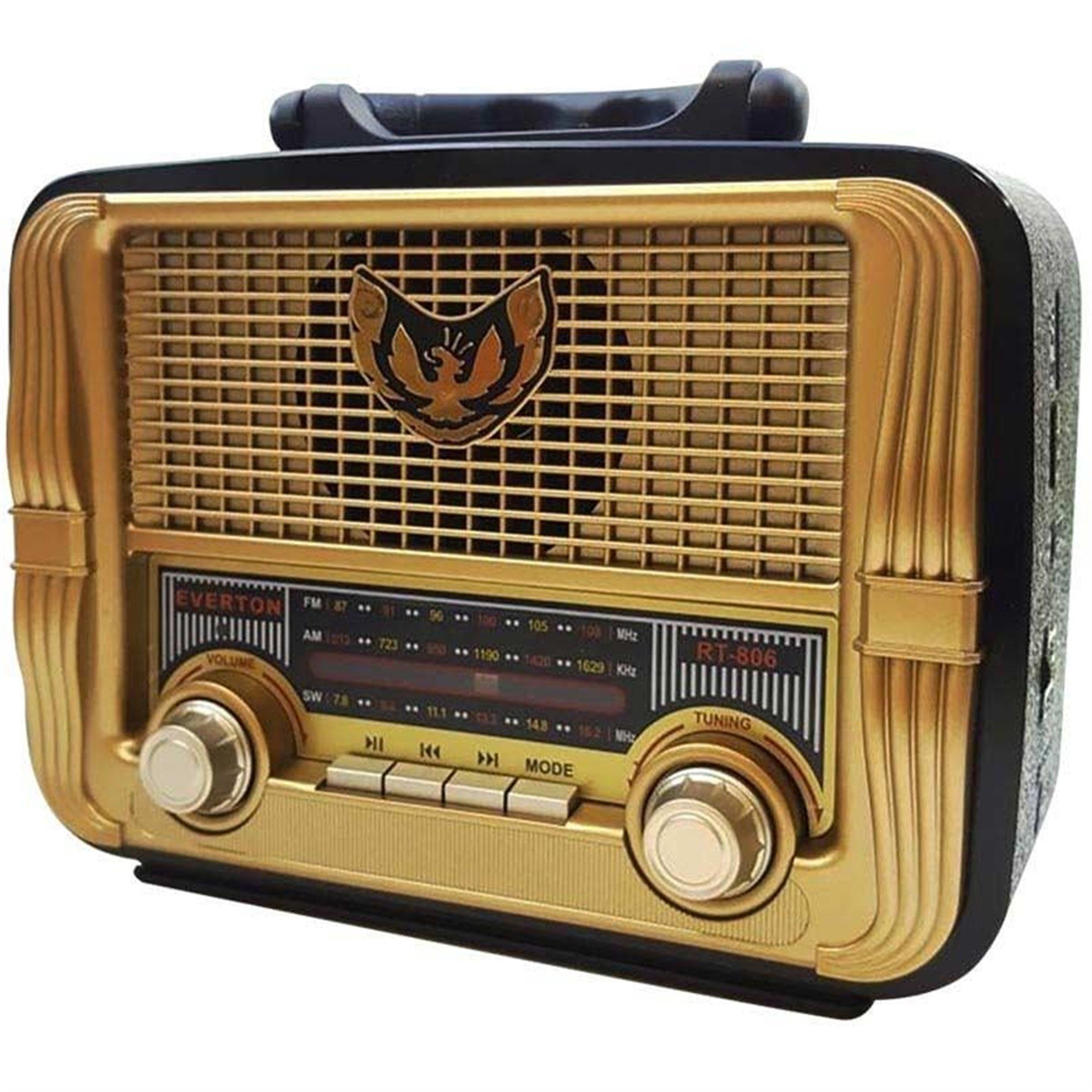 Everton Everton RT-806BT USB-SD-FM-Bluetooth Nostaljik Radyo - Taşınabilir Radyo