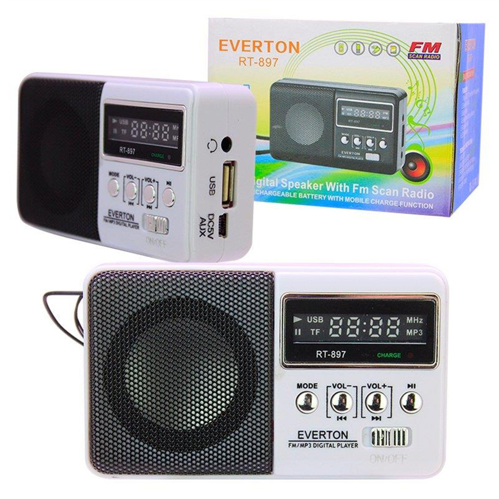 Everton Everton RT-897 USB-SD-FM Müzik Kutusu - Taşınabilir Radyo
