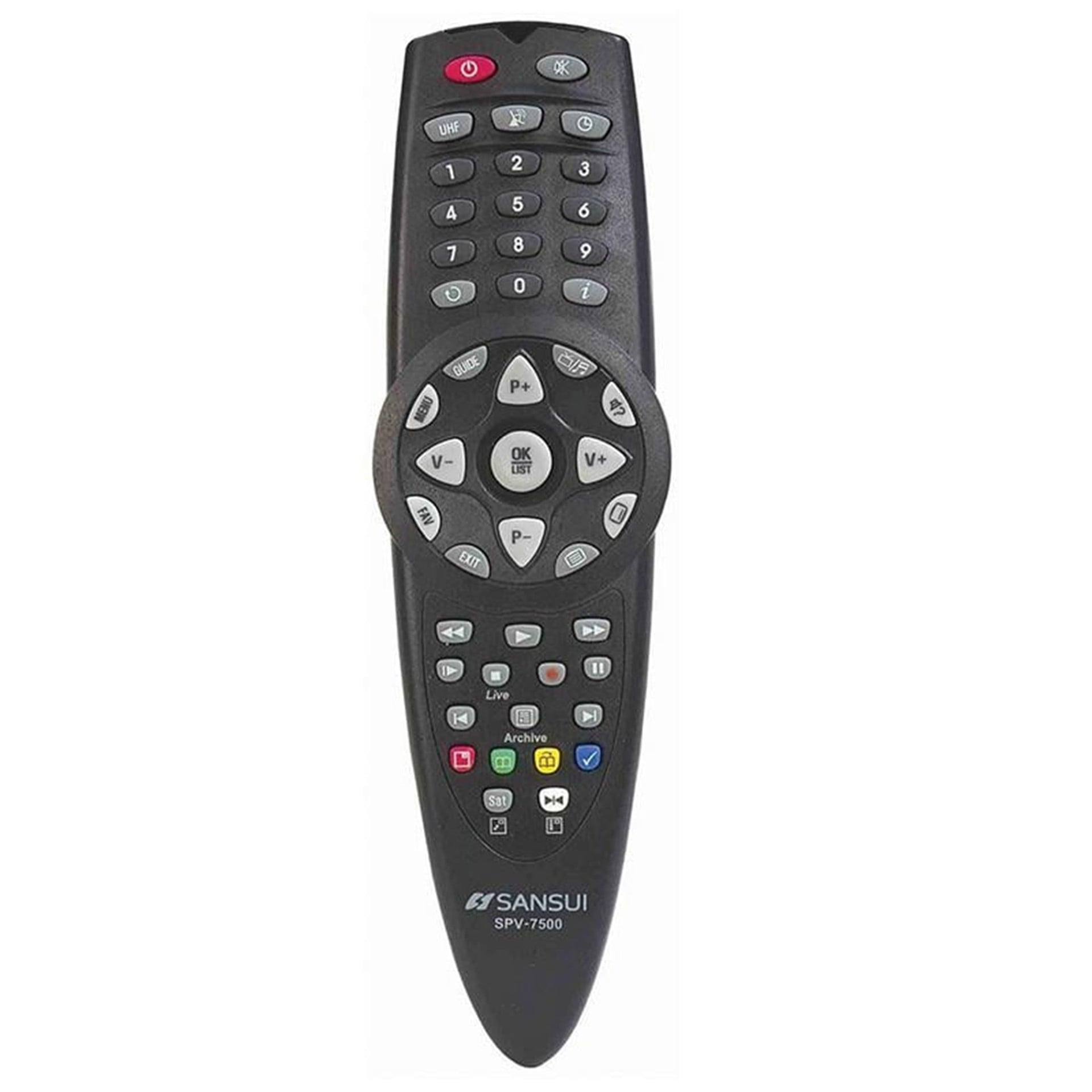 Weko Goldmaster SAT-9800 PVR / Sansui SPV-7500 Pvr Uydu Kumandası - Uydu Alıcısı Kumandaları