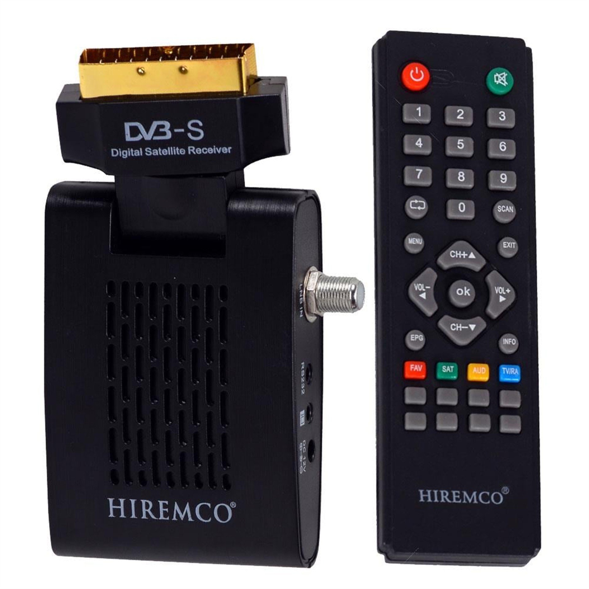 Hiremco Hiremco F2 SD Mini Scart TKGS'li Uydu Alıcısı - Hiremco Uydu Alıcısı