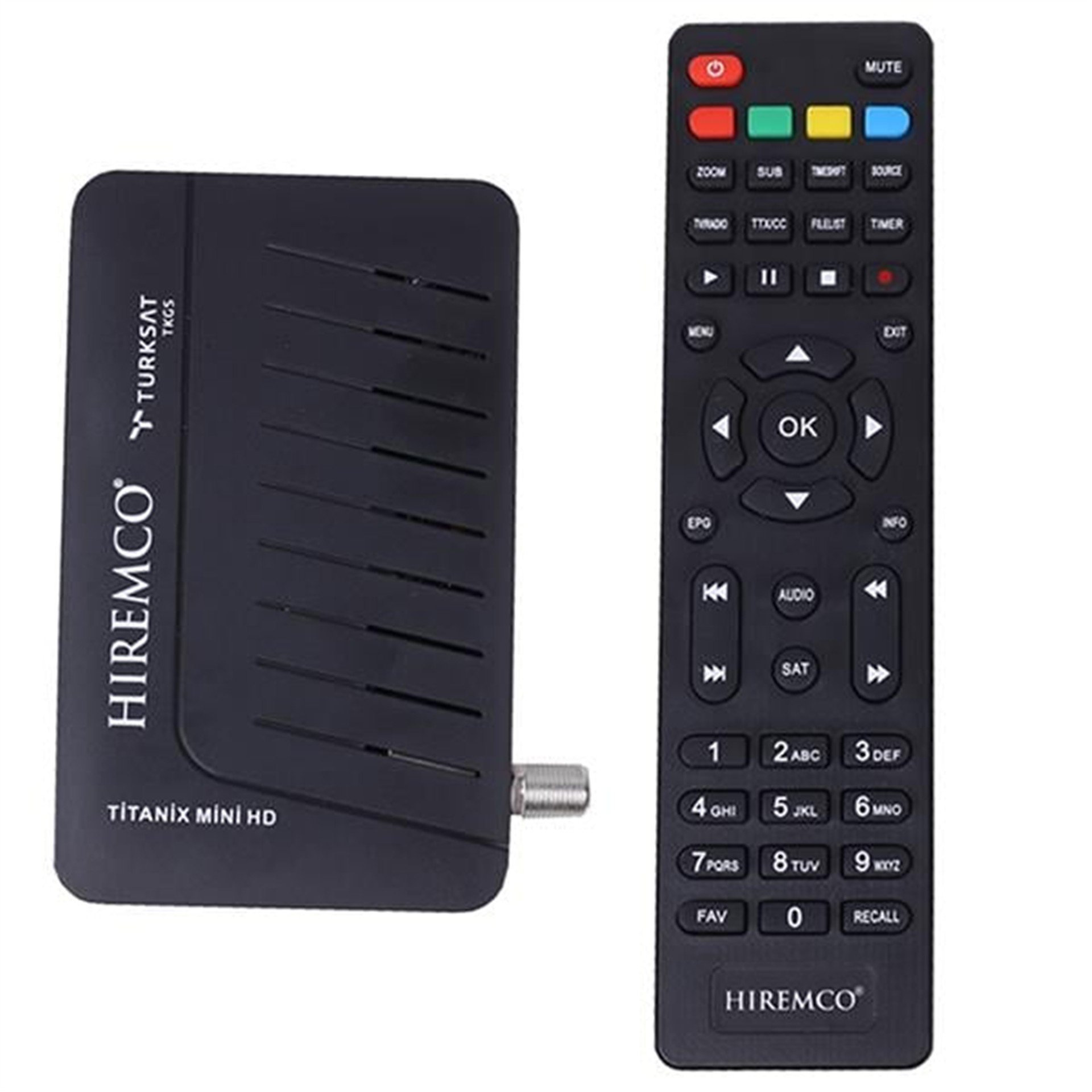 Hiremco Hiremco Titanix Full HD TKGS'li Mini Uydu Alıcısı (Youtube-4K-Wifi) - Hiremco Uydu Alıcısı