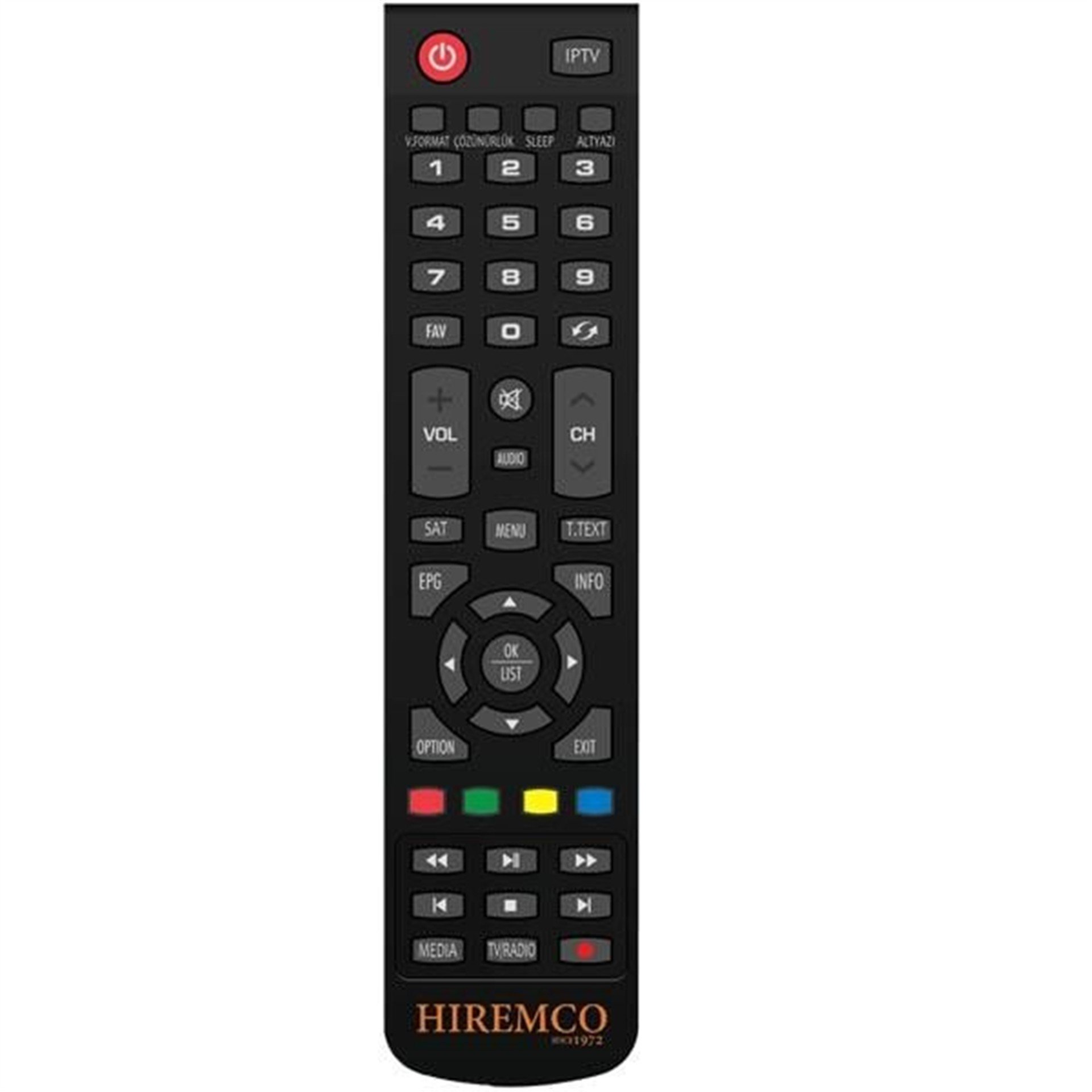 Hiremco Hiremco Turbo IP Uydu Alıcı Kumandası - Hiremco Uydu Alıcı Kumandaları