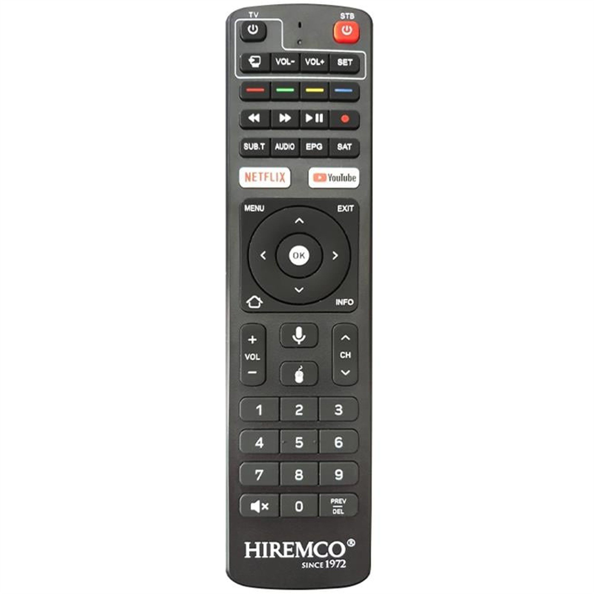 Hiremco Hiremco X6 Ultra HD Android 10 Netflix-Youtube Tuşlu Tv Box Kumanda - Hiremco Uydu Alıcı Kumandaları