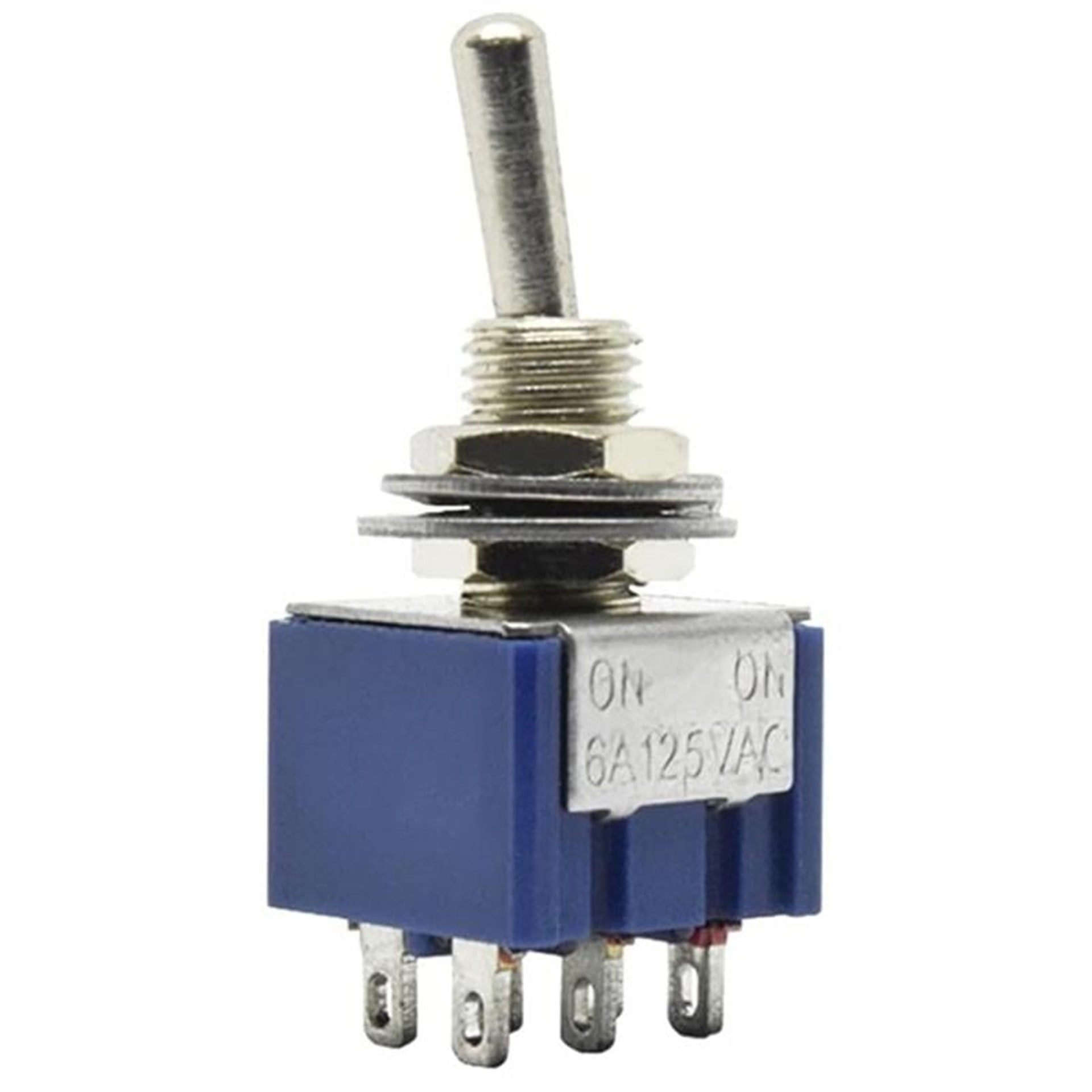 Powermaster IC-144 On-On Ø6Mm Toggle Switch MTS-202 - Fiş - Jack - Şase - Buton - Konnektör