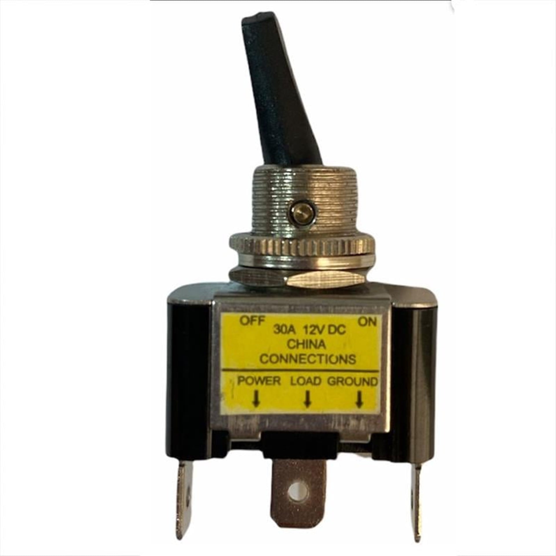 Powermaster IC-151B Işıklı 12 Volt Dc 30 Amper On-Off Toggle Switch (Seri 1) - Anahtar Çeşitleri
