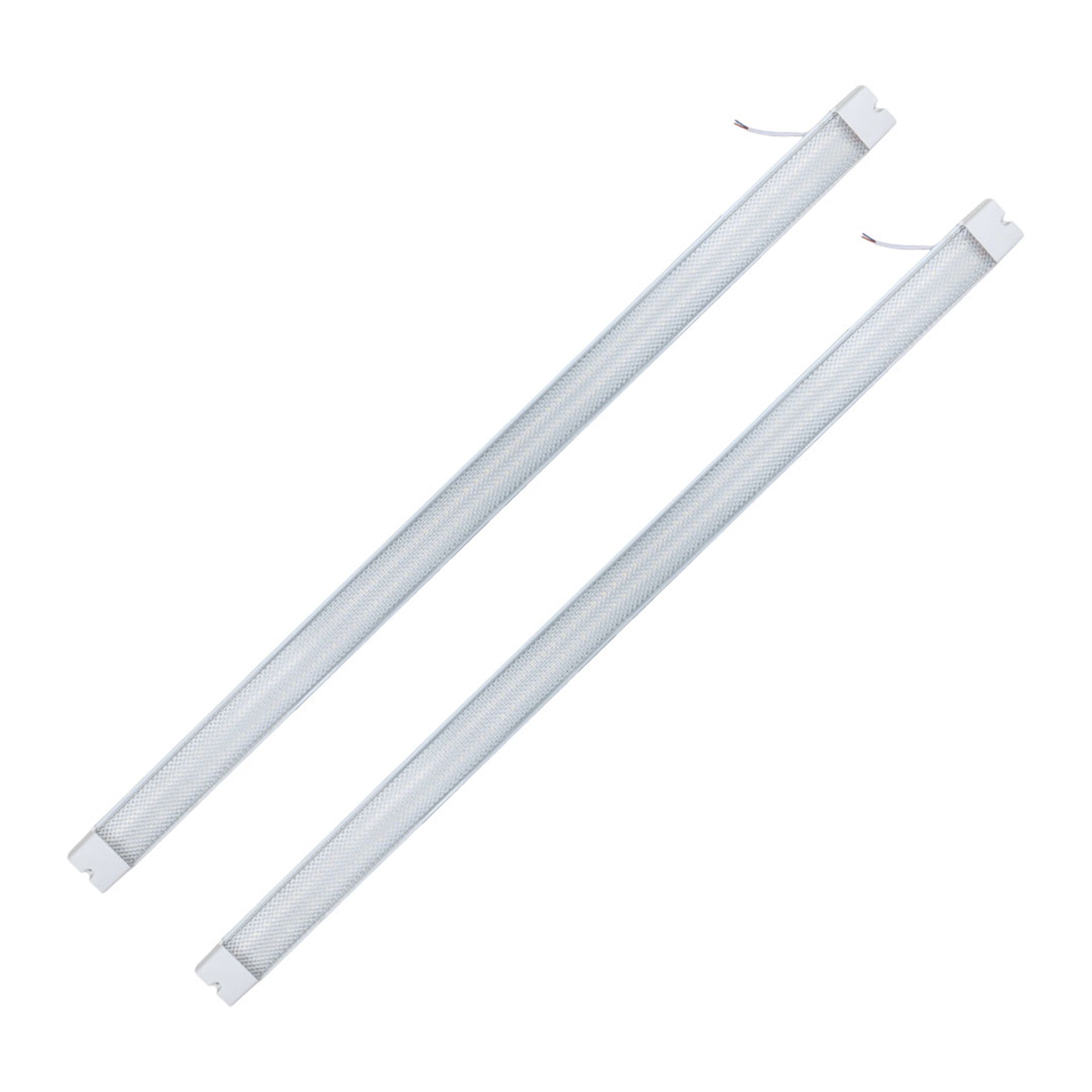 LedX Ledx AL-EXTK40 220 Volt - 40 Watt 6500K 120 Cm Beyaz Led 2'Li Paket Kristal Bant Armatür - Led Floresan