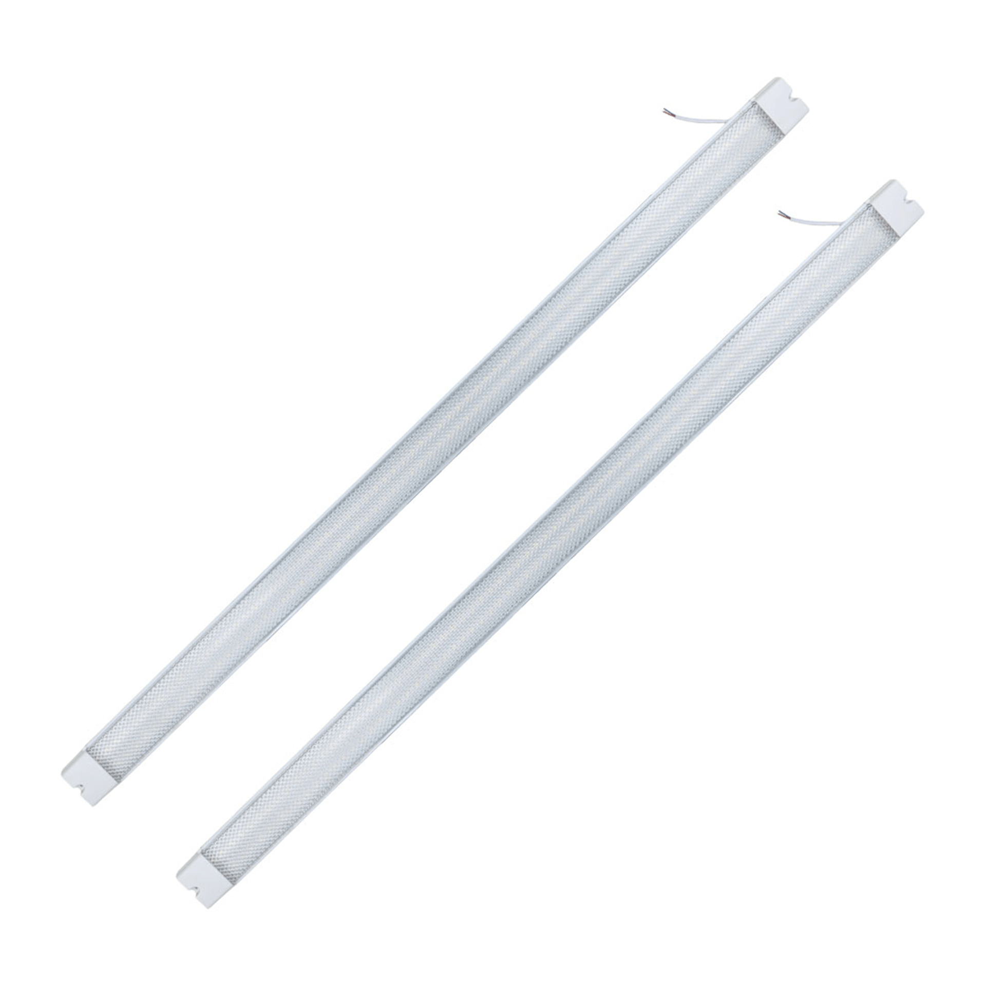 LedX Ledx AL-EXTK40 220 Volt - 40 Watt 6500K 120 Cm Beyaz Led 2'Li Paket Kristal Bant Armatür - Led Spot Panel