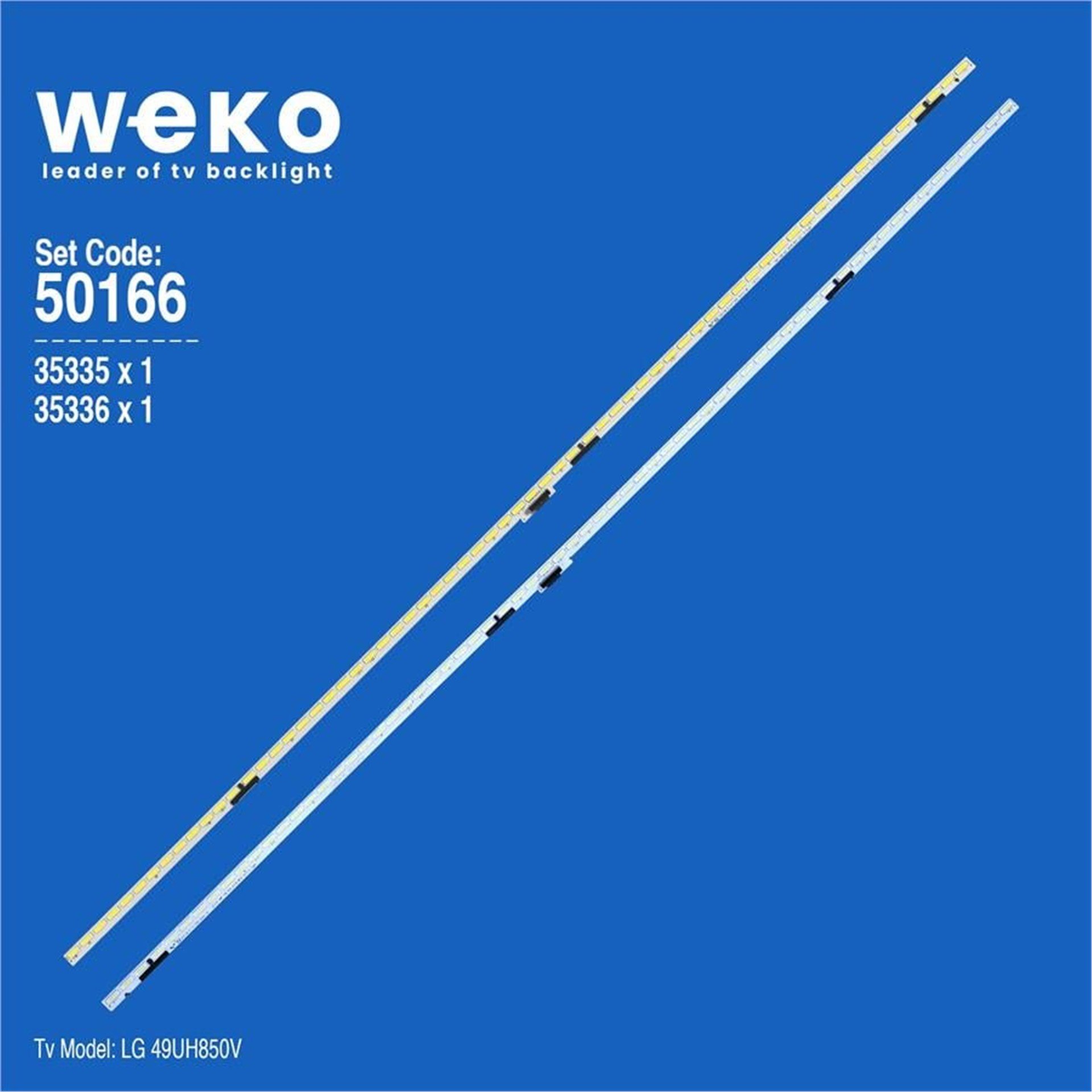 Weko Lg 49UH850V 49'' İnç 2 Adet Tv Led Bar - LG Led Bar