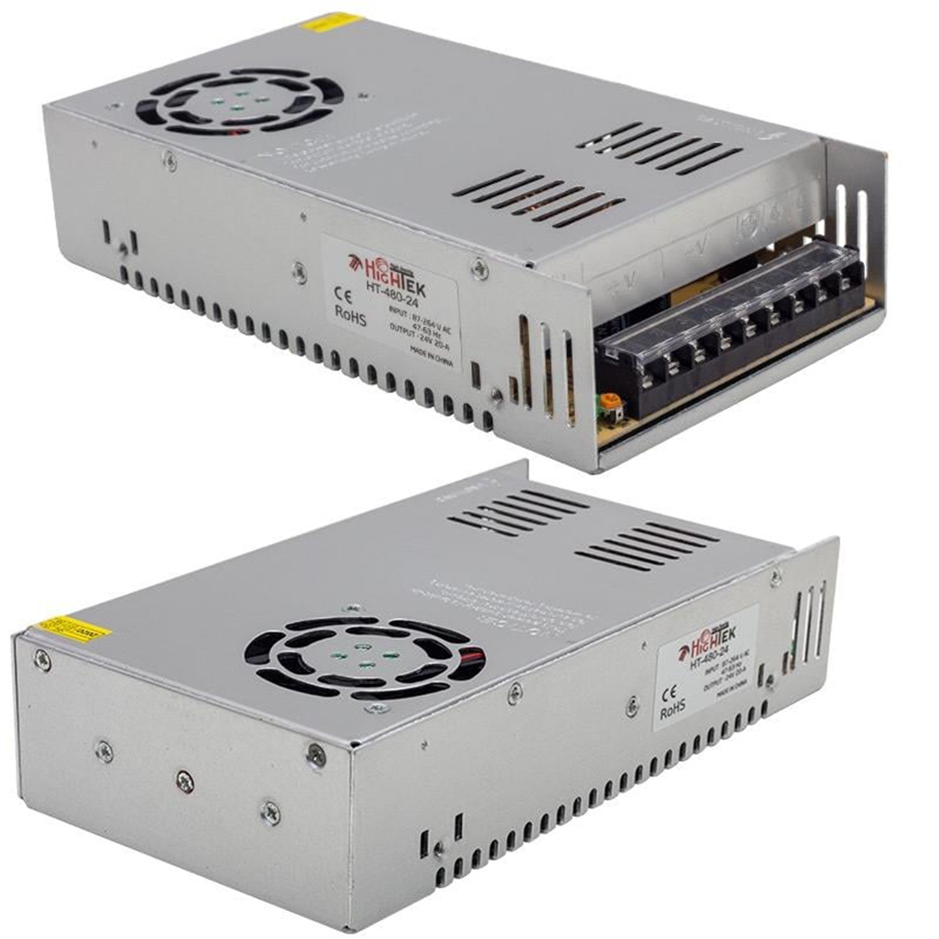 M-Power M-Power 24V 20A 500W Metal Kasa Adaptör - Adaptörler