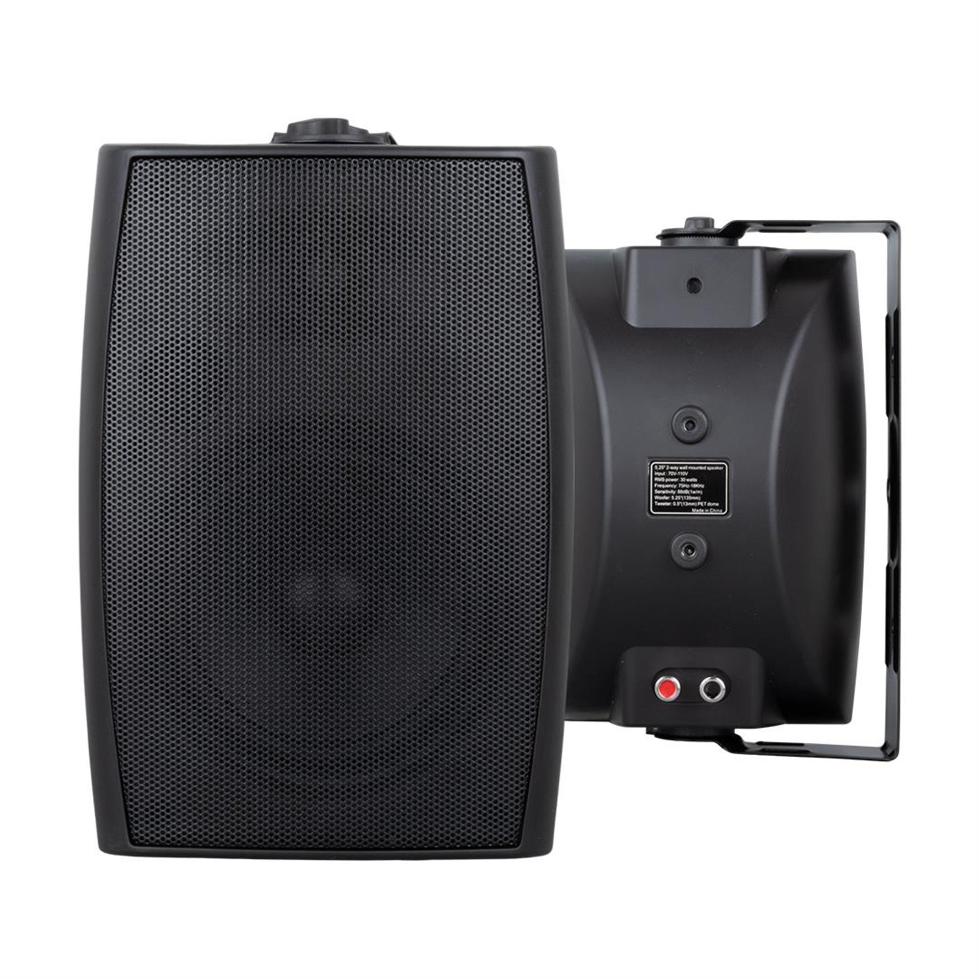 MagicVoice Magicvoice MV-20965 13 CM 110 Volt - 180 Watt 5'' İki Yollu Trafolu Siyah Sütun Hoparlör - Trafolu Hoparlör