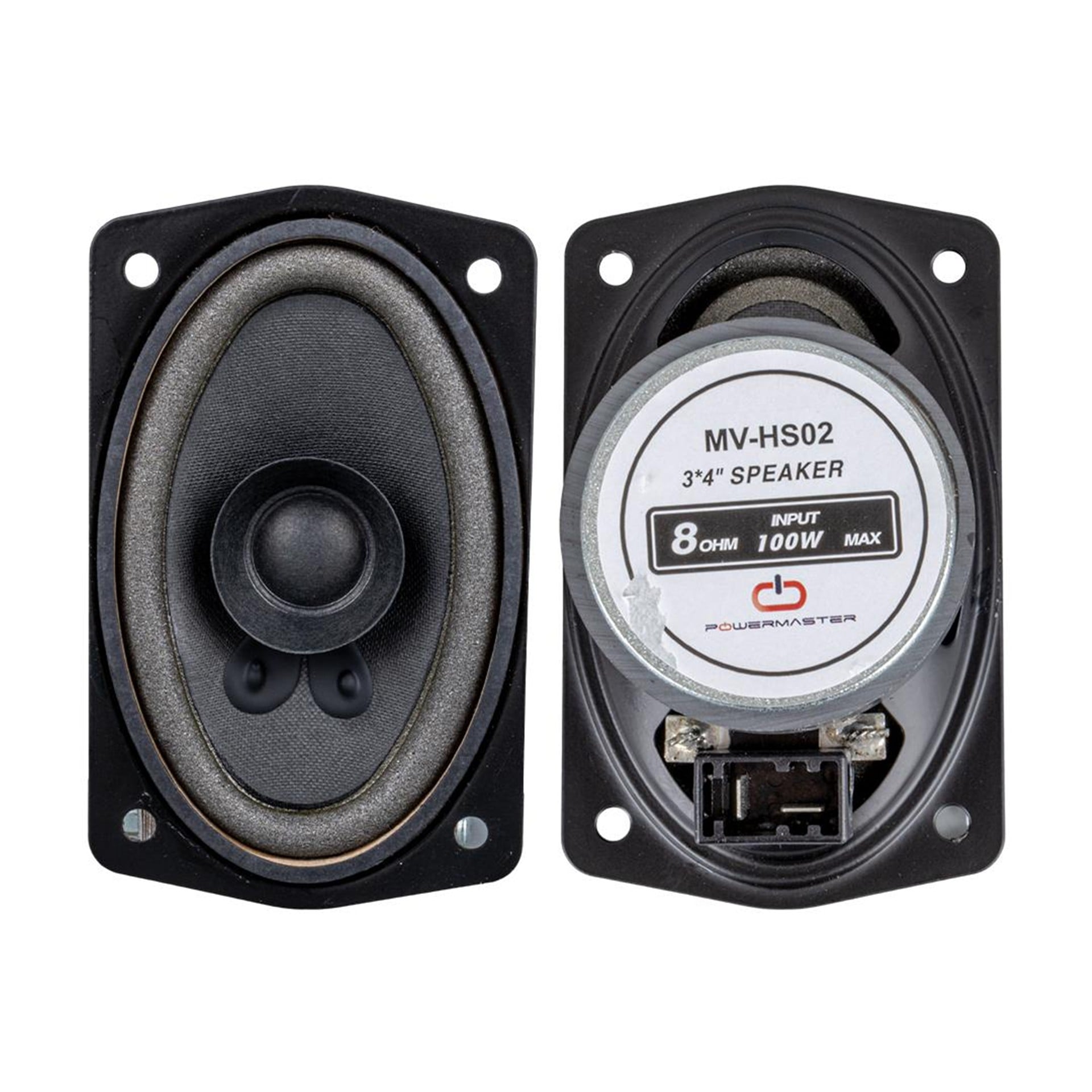MagicVoice Magicvoice MV-HS02 3X4'' 7.5X10 Cm 8 Ohm Max 100 Watt Oval Oto Hoparlör - Oto Hoparlör