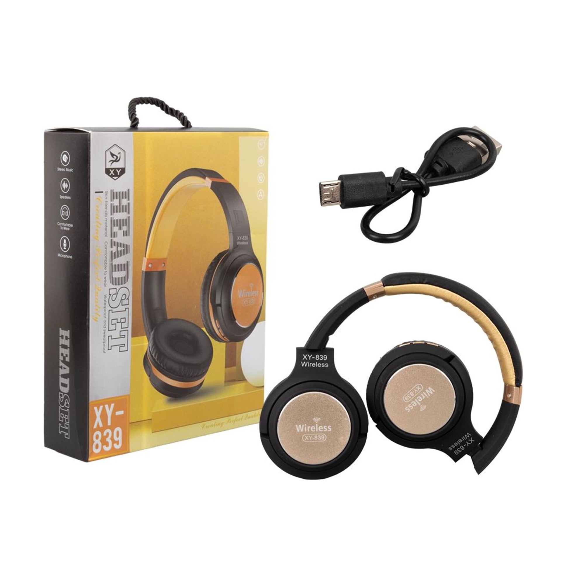 MagicVoice Magicvoice XY-839 Kablosuz Bluetooth Kulaküstü Tasarım Kulaklık - Kulaklık
