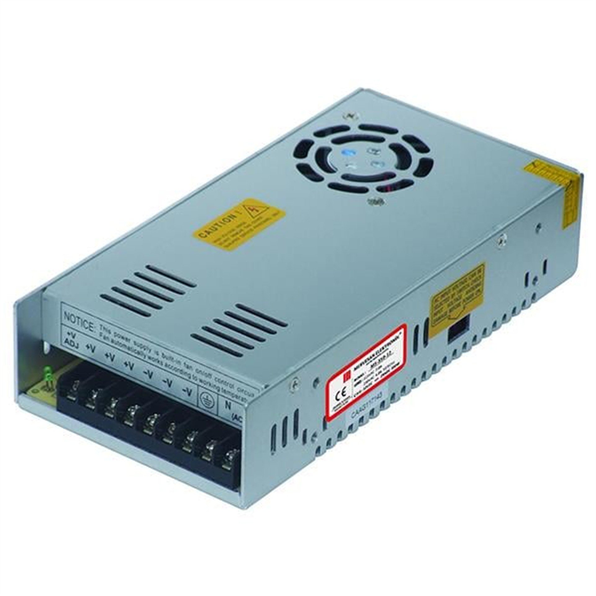 Mervesan Mervesan Ms-350-12S 12 Volt - 29 Amper Metal Kasa Adaptör - Adaptörler