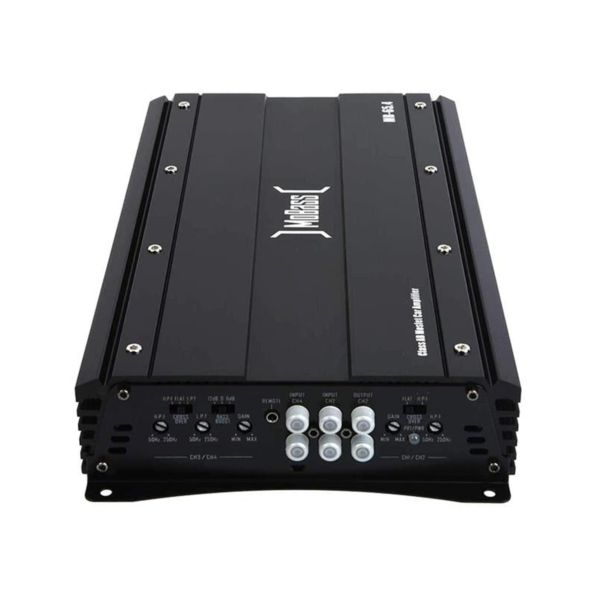 Mobass Mobass MB-65.4 4 Kanal 2500 Watt Bas Kontrollü Oto Anfi - Oto Amfiler