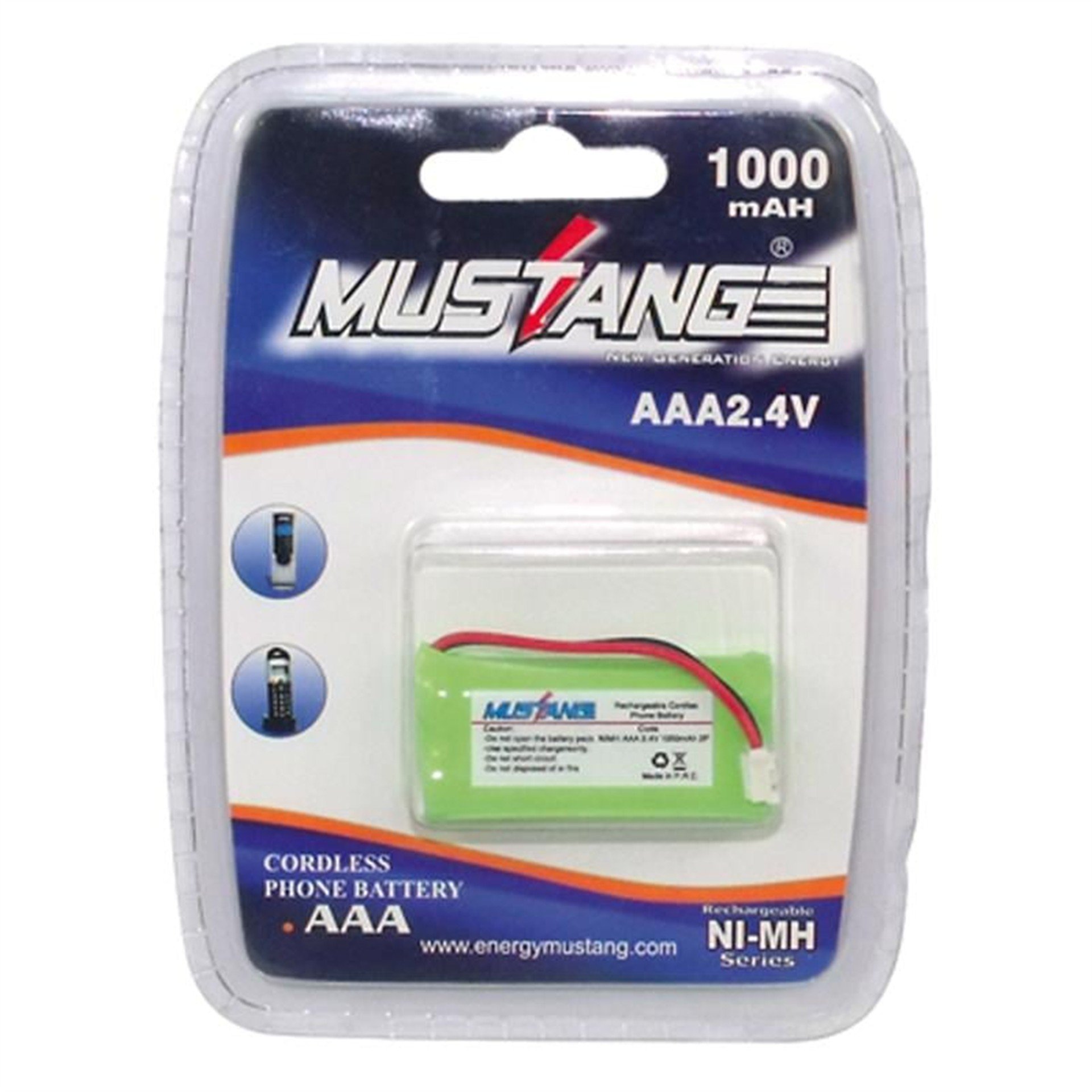 Mustang Mustang 2.4 Volt 1100 Mah Sıemens Telsiz Telefon Pili - Şarjlı Piller