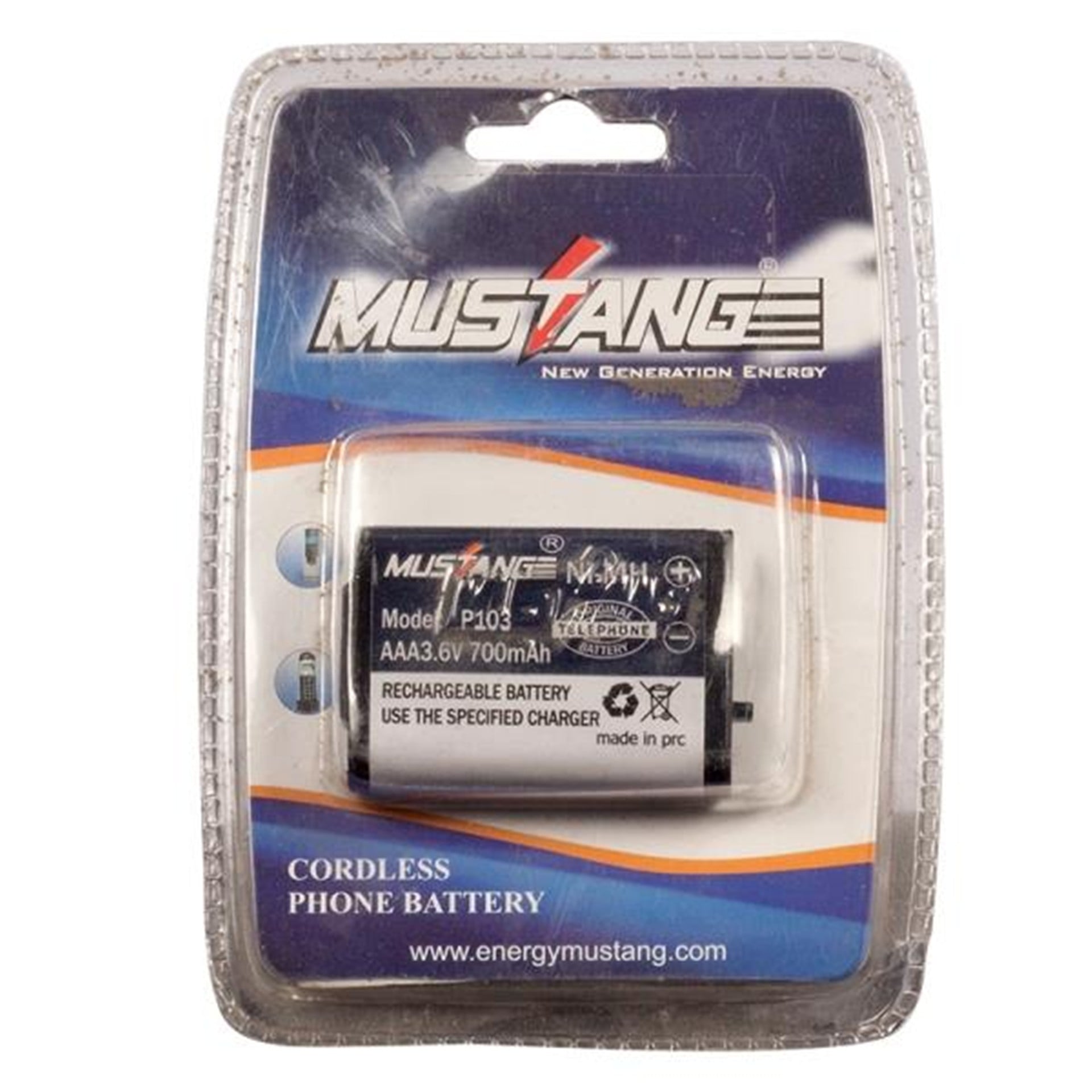 Mustang Mustang 3.6V 700 mAh Pil - Piller