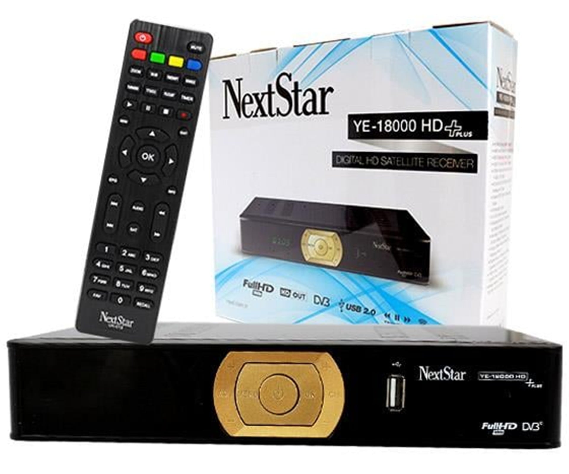Oem Nextstar Ye-18000+ Plus Hd Usb Pvr Kasalı Uydu Alıcısı - HD Uydu Alıcılar