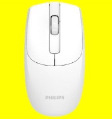 PHILIPS SPK7398W/38 1600 DPI SESSİZ TIKLAMA BEYAZ KABLOSUZ OFİS MOUSE
