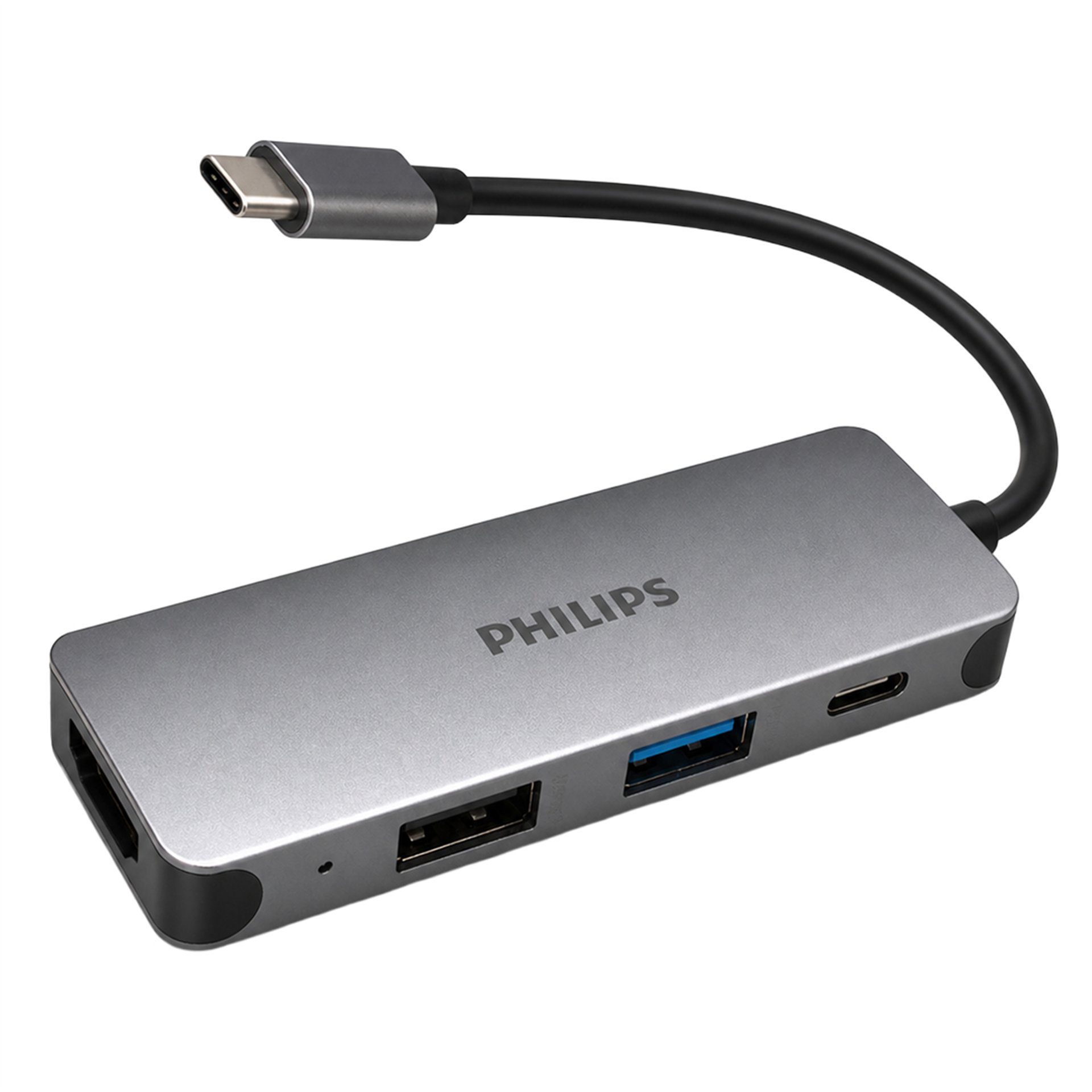 Philips Philips SWR1607G/93 TYPE-C 4'ü 1 Arada Çok Fonksiyonlu Dönüştürücü Hub - USB Çoklayıcı
