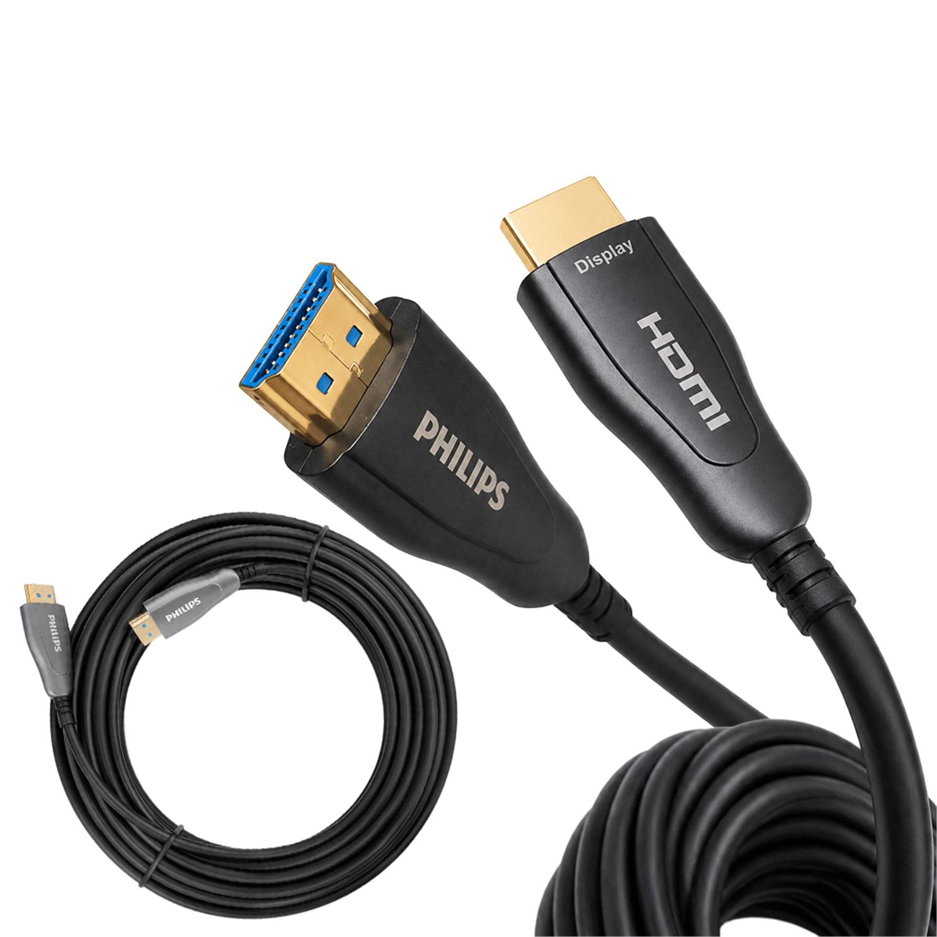 Philips Philips SWR3019W/93 50 Metre 4K 60Hz AOC Fiber Optik HDMI Kablo Çinko Alaşım Gövde - HDMI Kablo