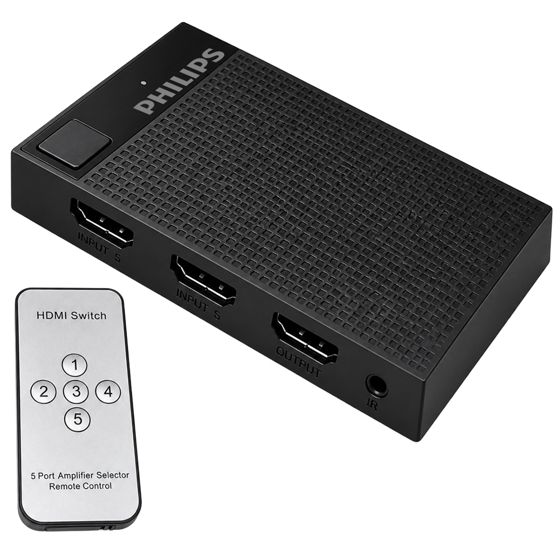 Philips Philips SWV9023D/93 5-Giriş 1-Çıkış 4K HDMI Switch (Seçici) - Hdmi Dağıtıcı