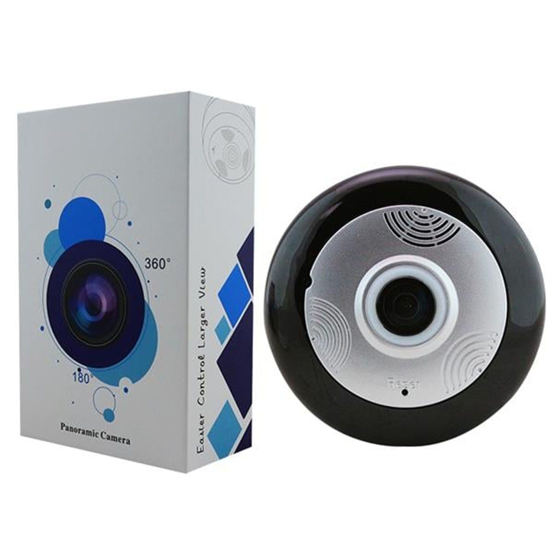 Powermaster Powermaster 1.44 Mm Balık Gözü Lens 360 Derece 128 Gb Destekli Panoromik Kamera - Güvenlik Kamerası