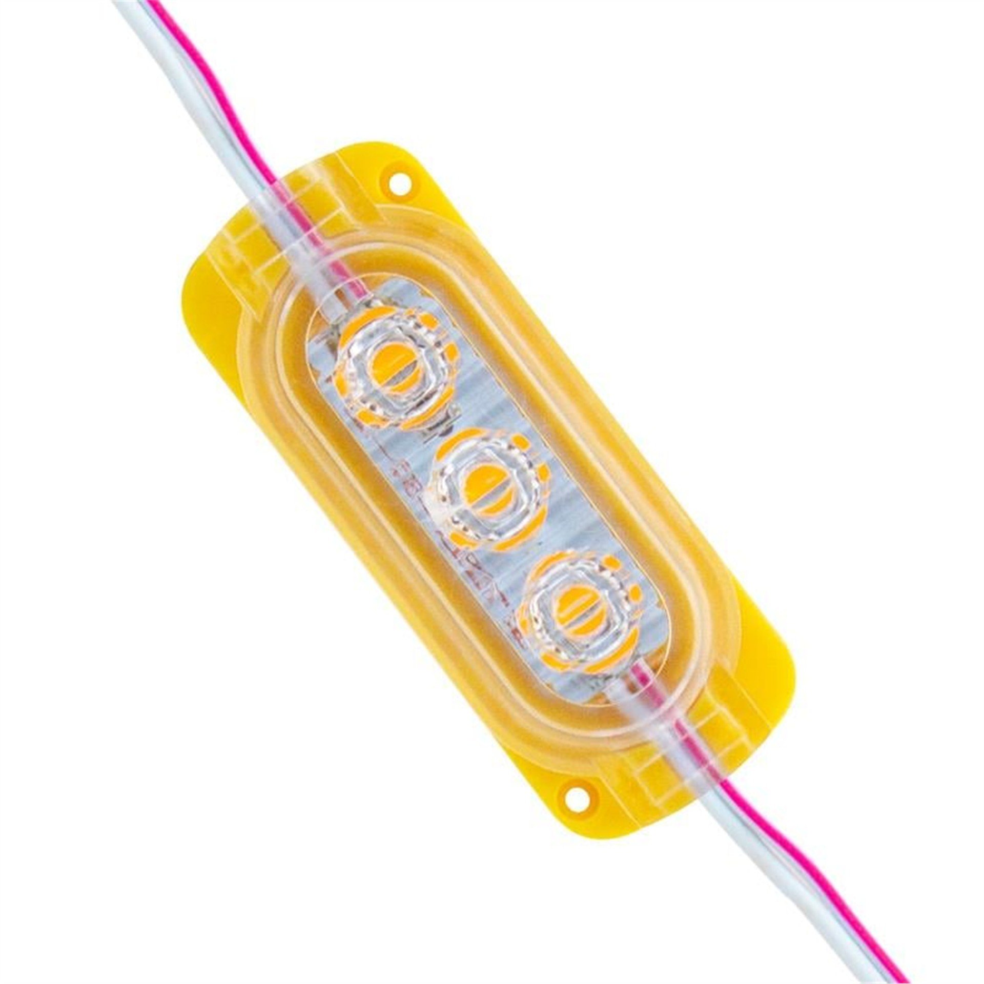 Powermaster Powermaster 12 Volt 0.6 Watt Sarı 2835 65 X 25 Mm IP65 120 Lümen 160 Derece Modül Led - Modül Led