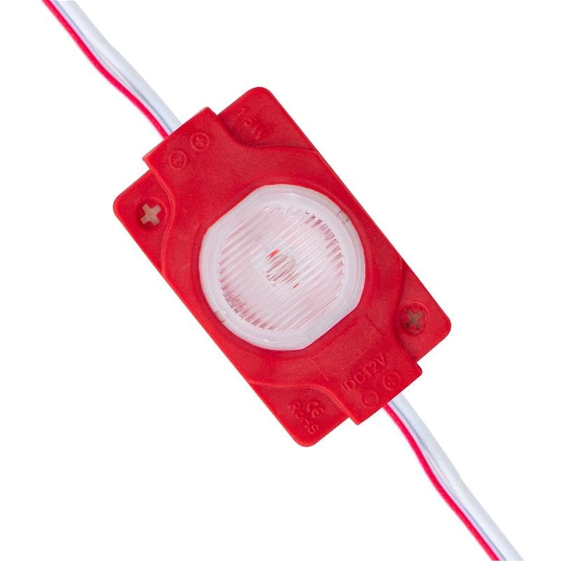 Powermaster Powermaster 12 Volt 1.5 Watt 40*30 Kırmızı 3030 Modül Led - Modül Led