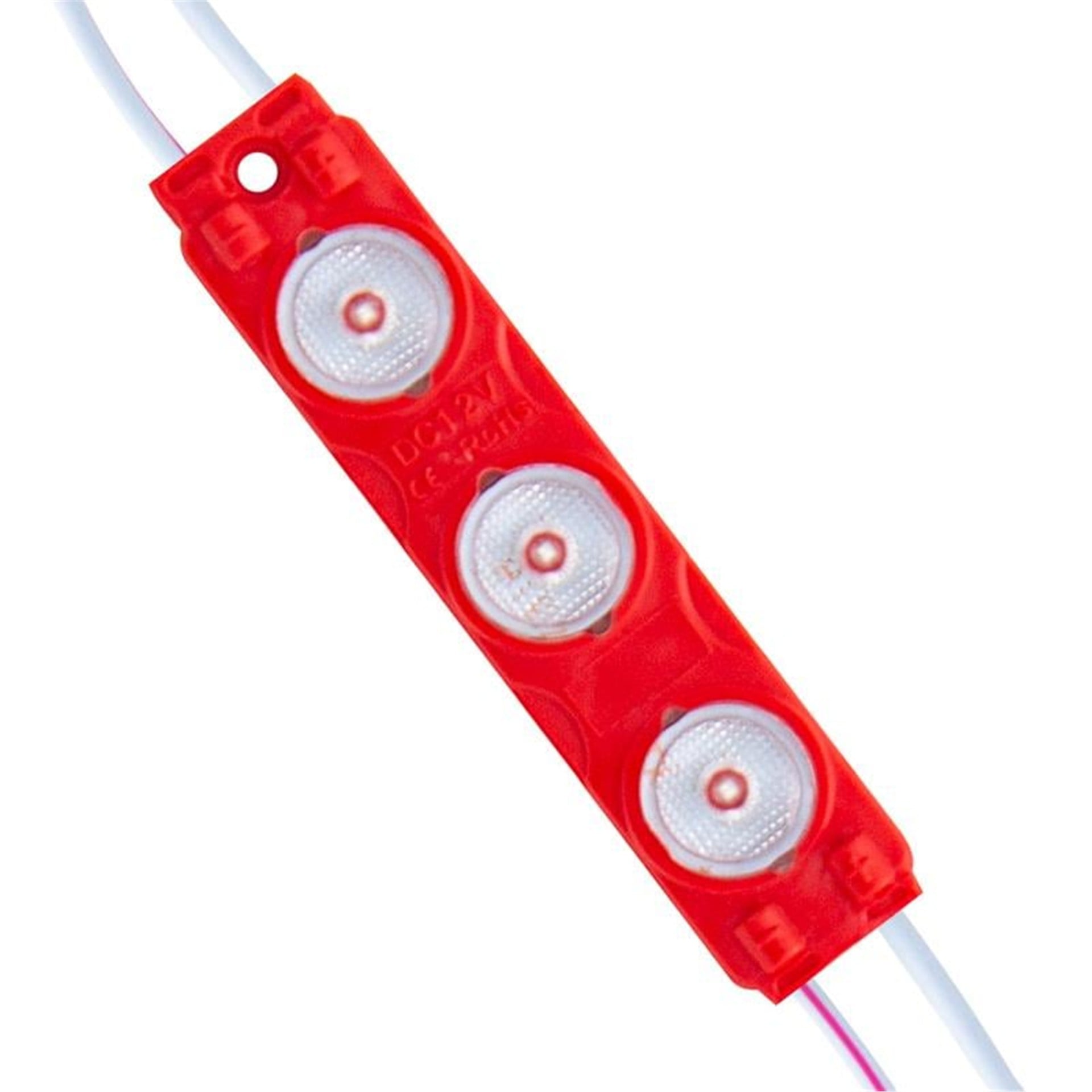 Powermaster Powermaster 12 Volt 1.5 Watt Kırmızı 2835 73 X 16 Mm IP65 195 – 210 Lümen 170 Derece Modül Led - Modül Led