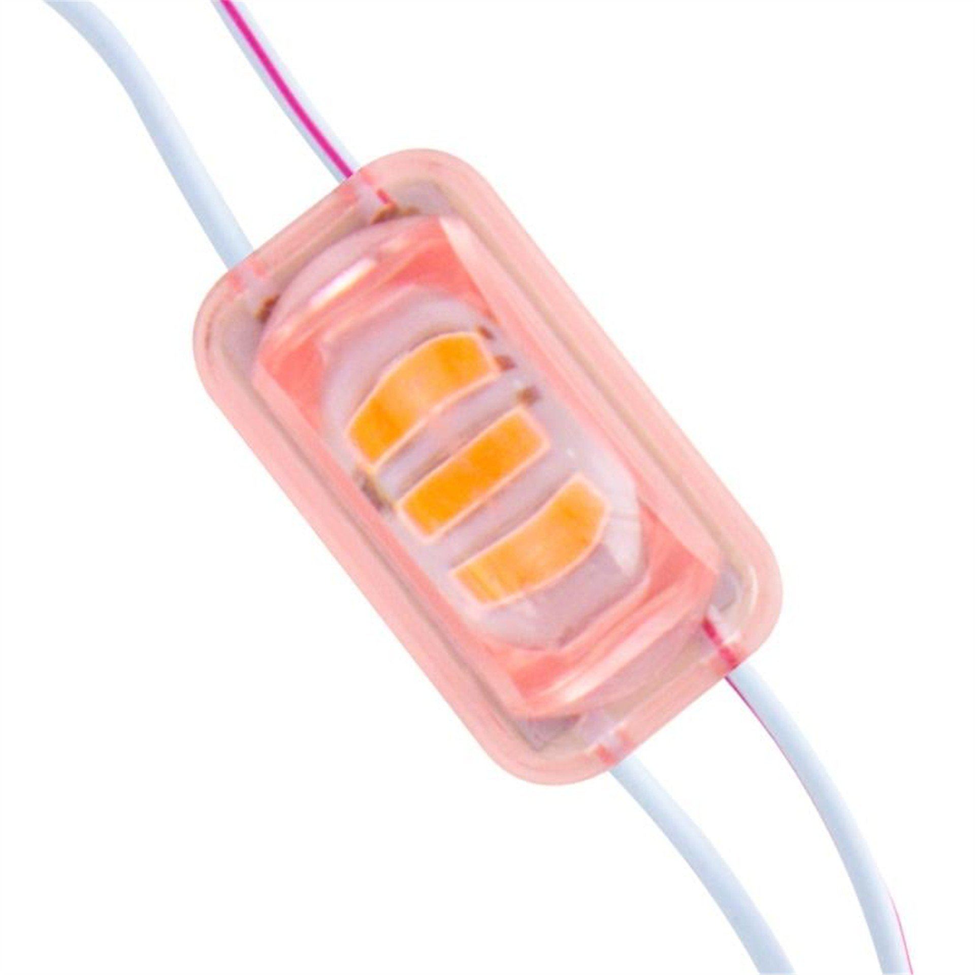 Powermaster Powermaster 12 Volt 1.5 Watt Pembe 2835 85 X 73 Mm IP65 240 – 260 Lümen 180 Derece Modül Led - Modül Led