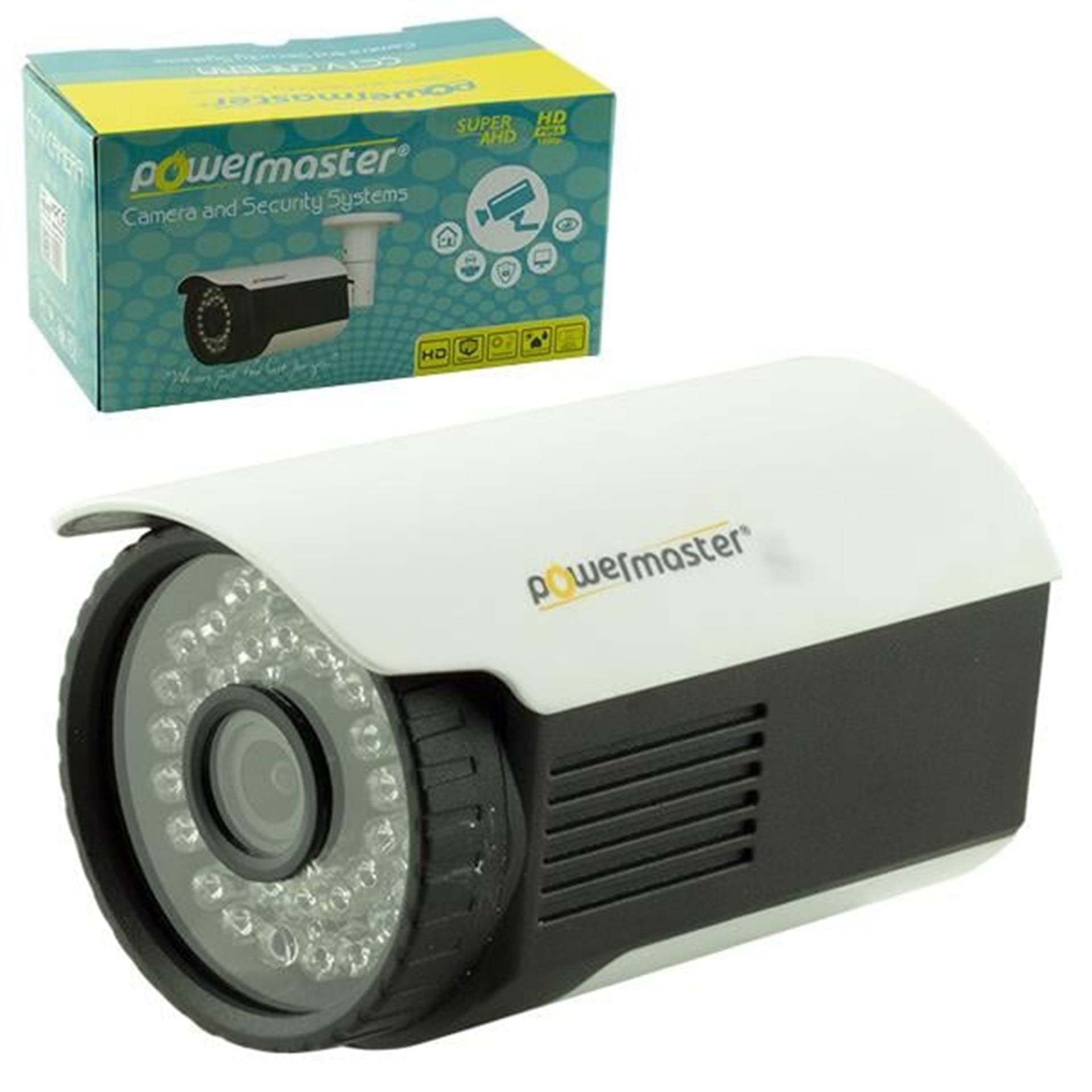 Powermaster Powermaster 16848 4Mp 3.6 mm AHD Metal Kasa Bullet Kamera - AHD Kameralar