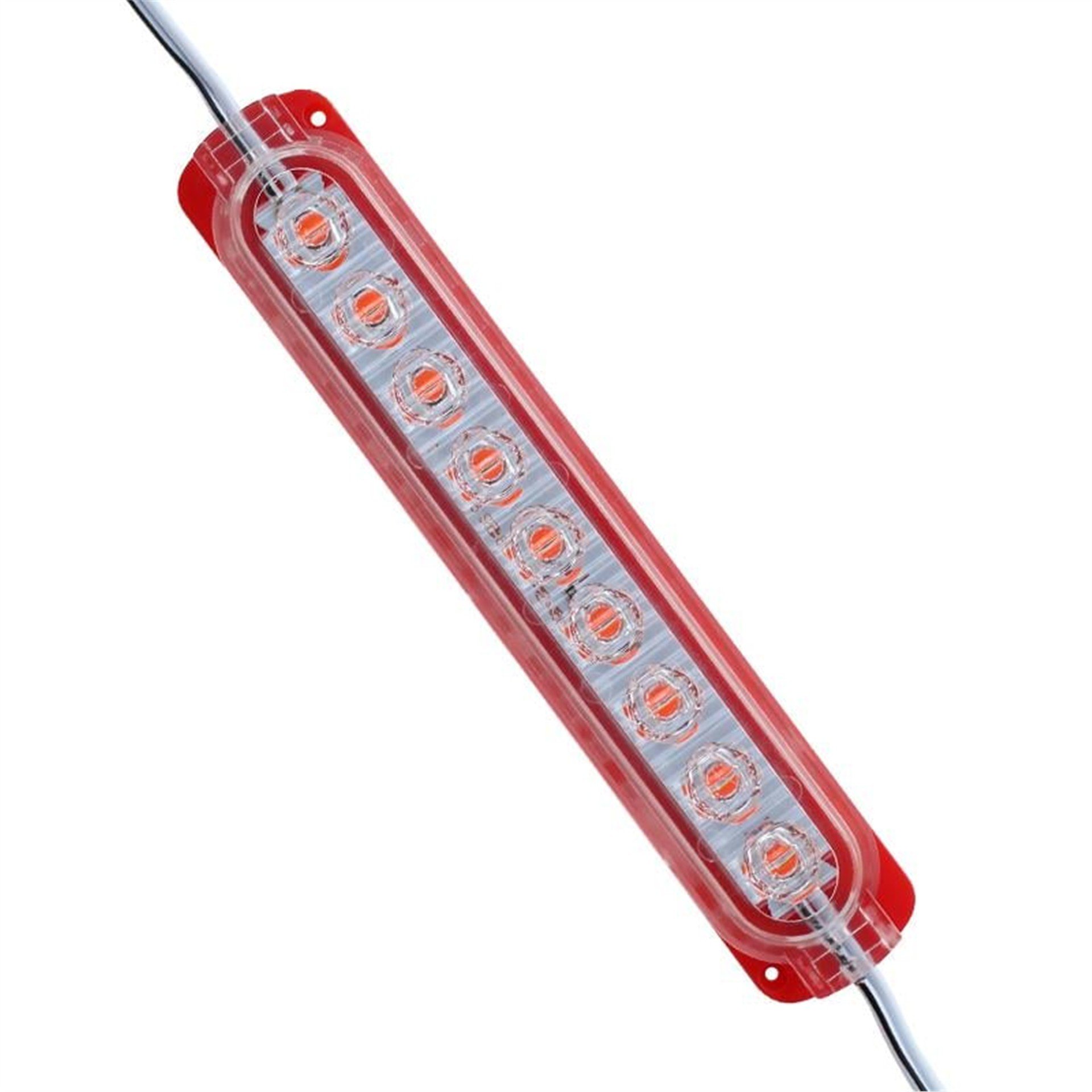 Powermaster Powermaster 24 Volt 2.4 Watt Tek Renk Kırmızı 2835 Modül Led 14*32.5 - Modül Led