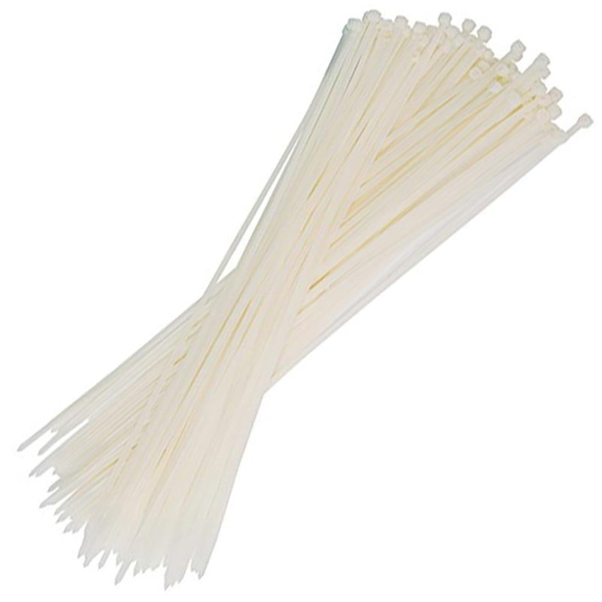 Powermaster Powermaster 30 Cm 3.6 Mm Kablo Bağı Beyaz (100 Adet) - Kablo Ekipmanları
