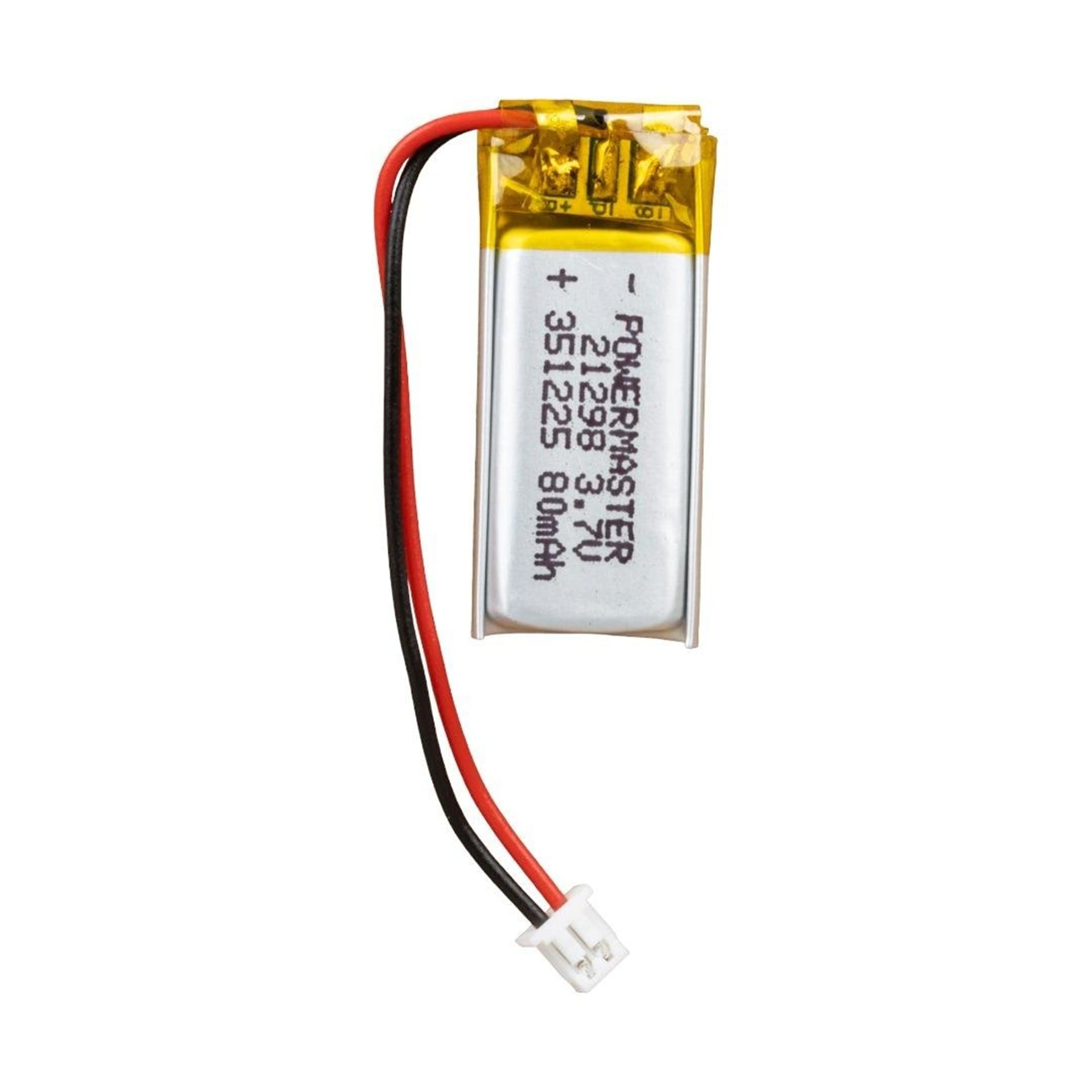 Powermaster PowerMaster 351225 3.7 Volt 80 Mah Lityum Polimer Pil - Polimer Pil