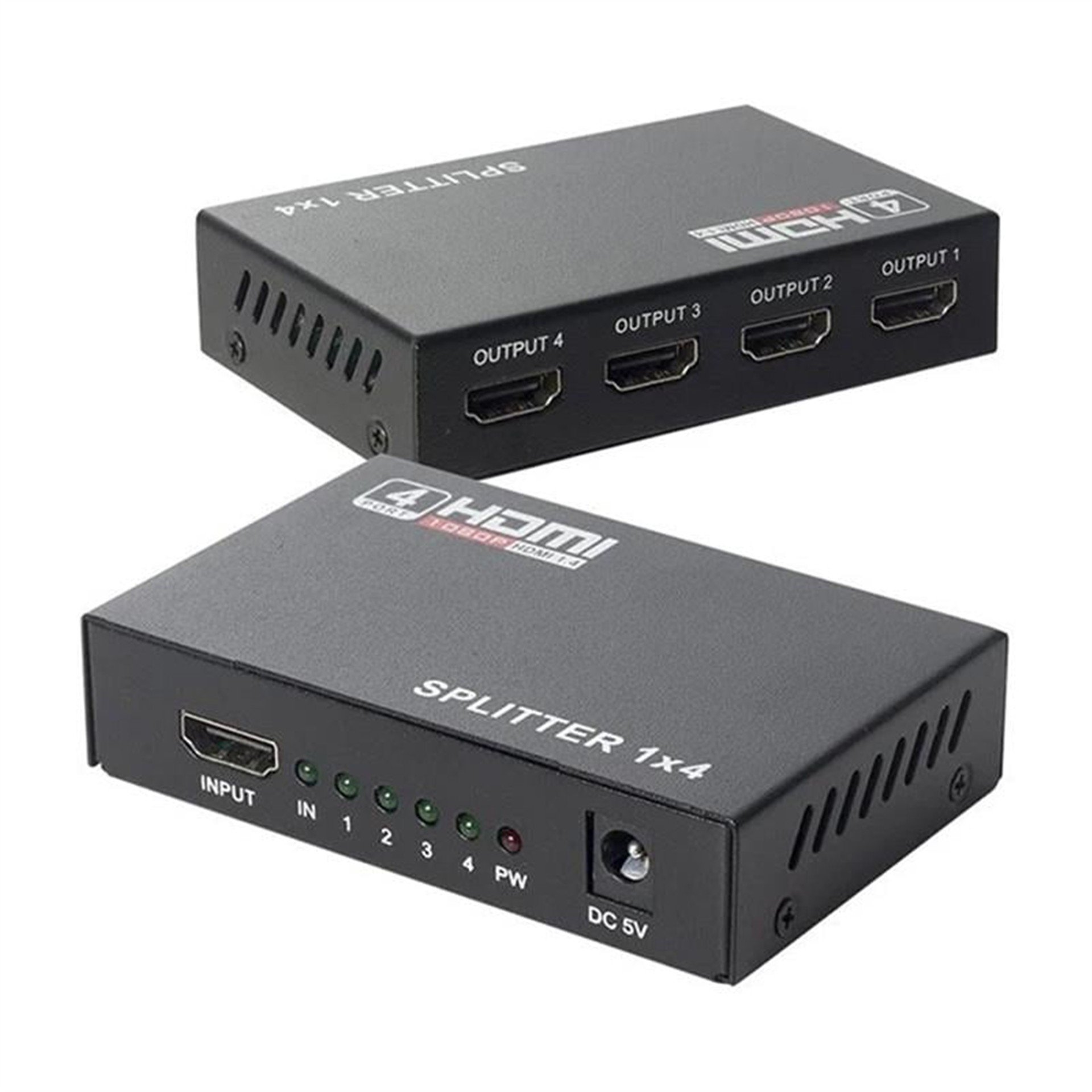 Powermaster Powermaster 4'lü HDMI Dağıtıcı - Hdmi Dağıtıcı