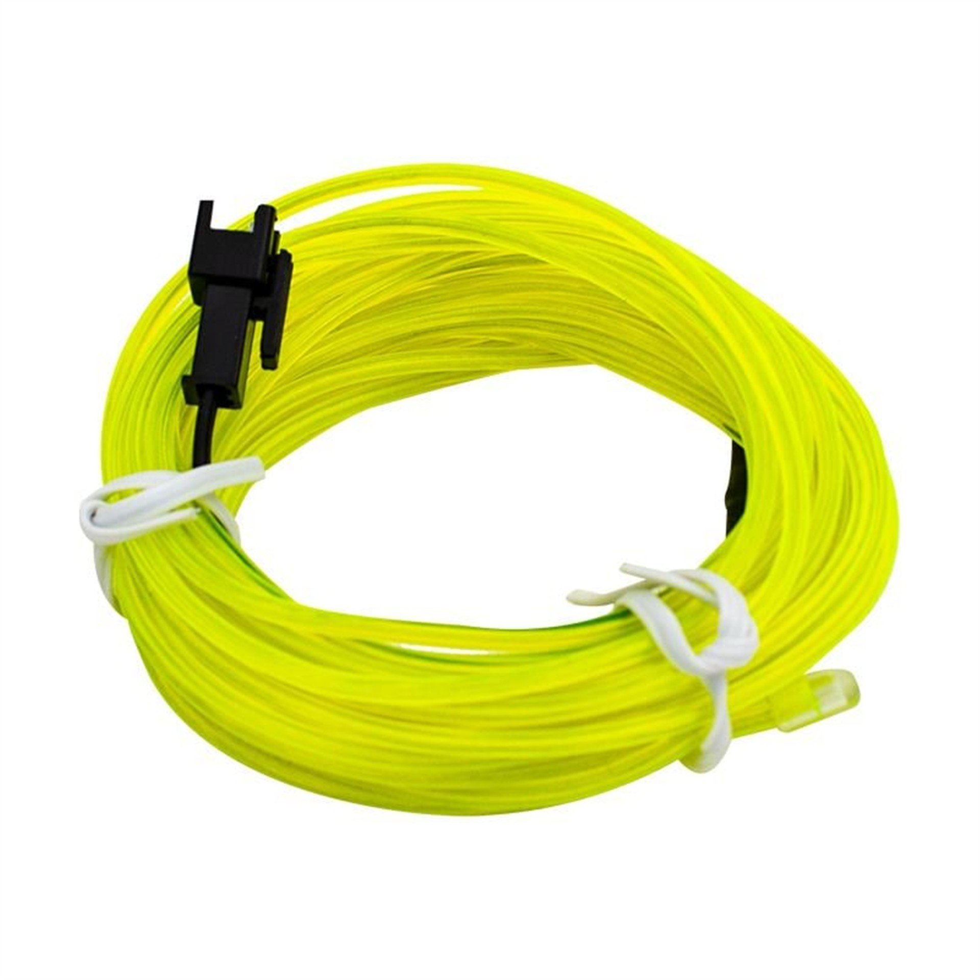Powermaster Powermaster 5 Metre 5 Volt USB Adaptörlü Neon Parlak (Florasan) Yeşil İp Aydınlatma PM-6083 - Neon Şerit Led